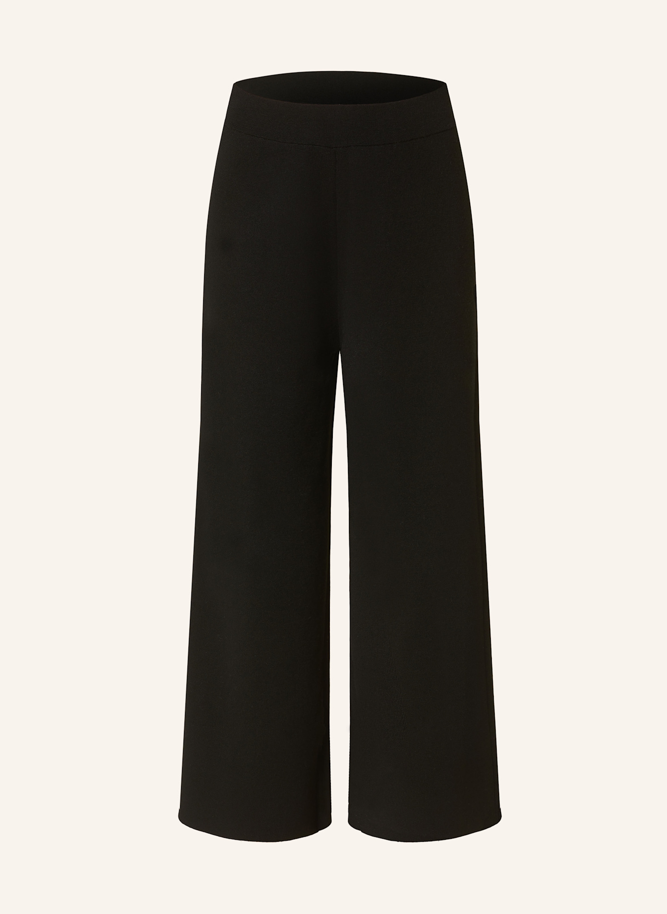 van Laack Knit culottes VL-SWALA-XX, Color: BLACK (Image 1)