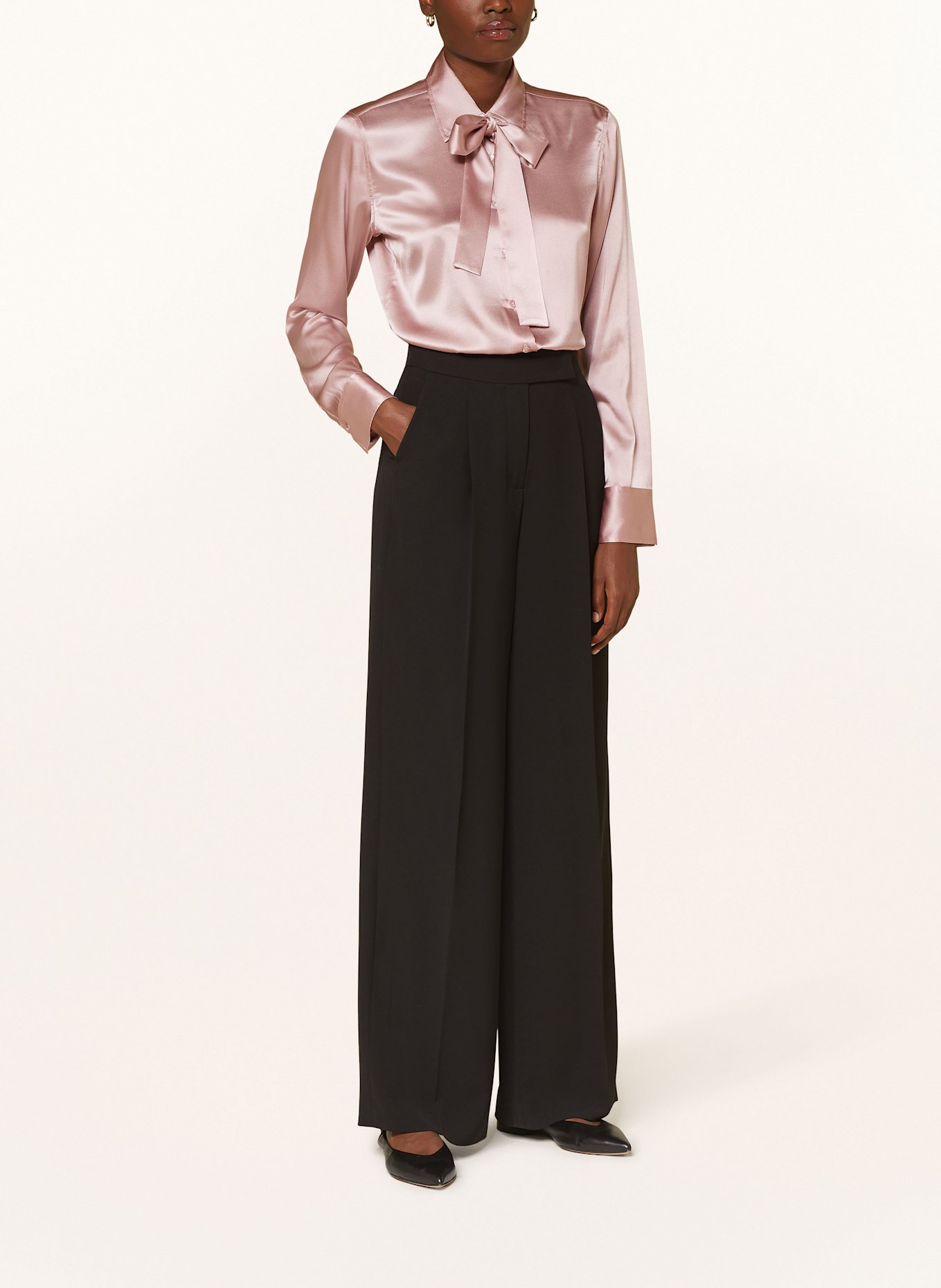 van Laack Shirt blouse CELLAI in silk, Color: ROSE (Image 2)