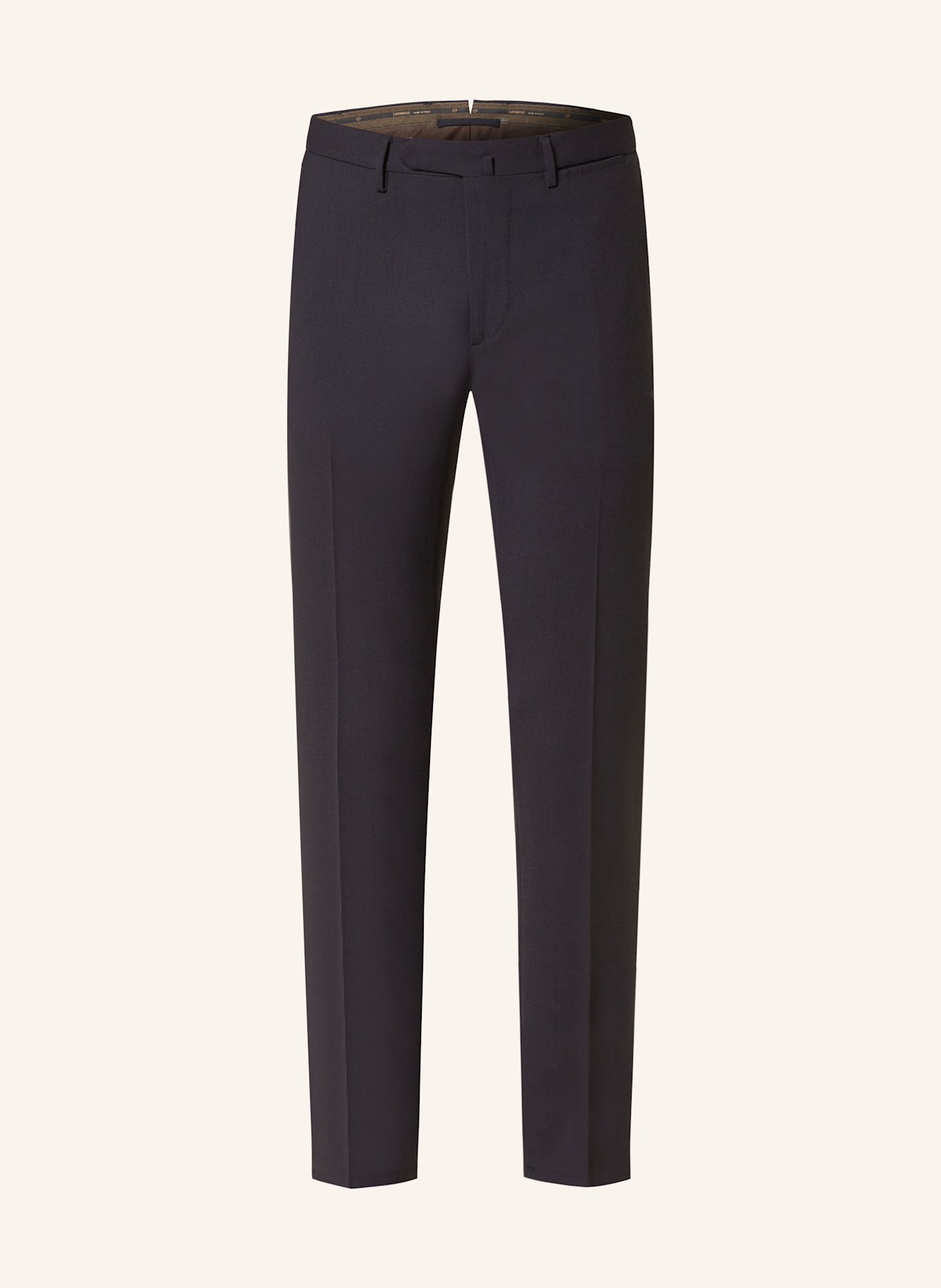 SANTANIELLO Pantalon coupe extra slim: BLEU FONCÉ