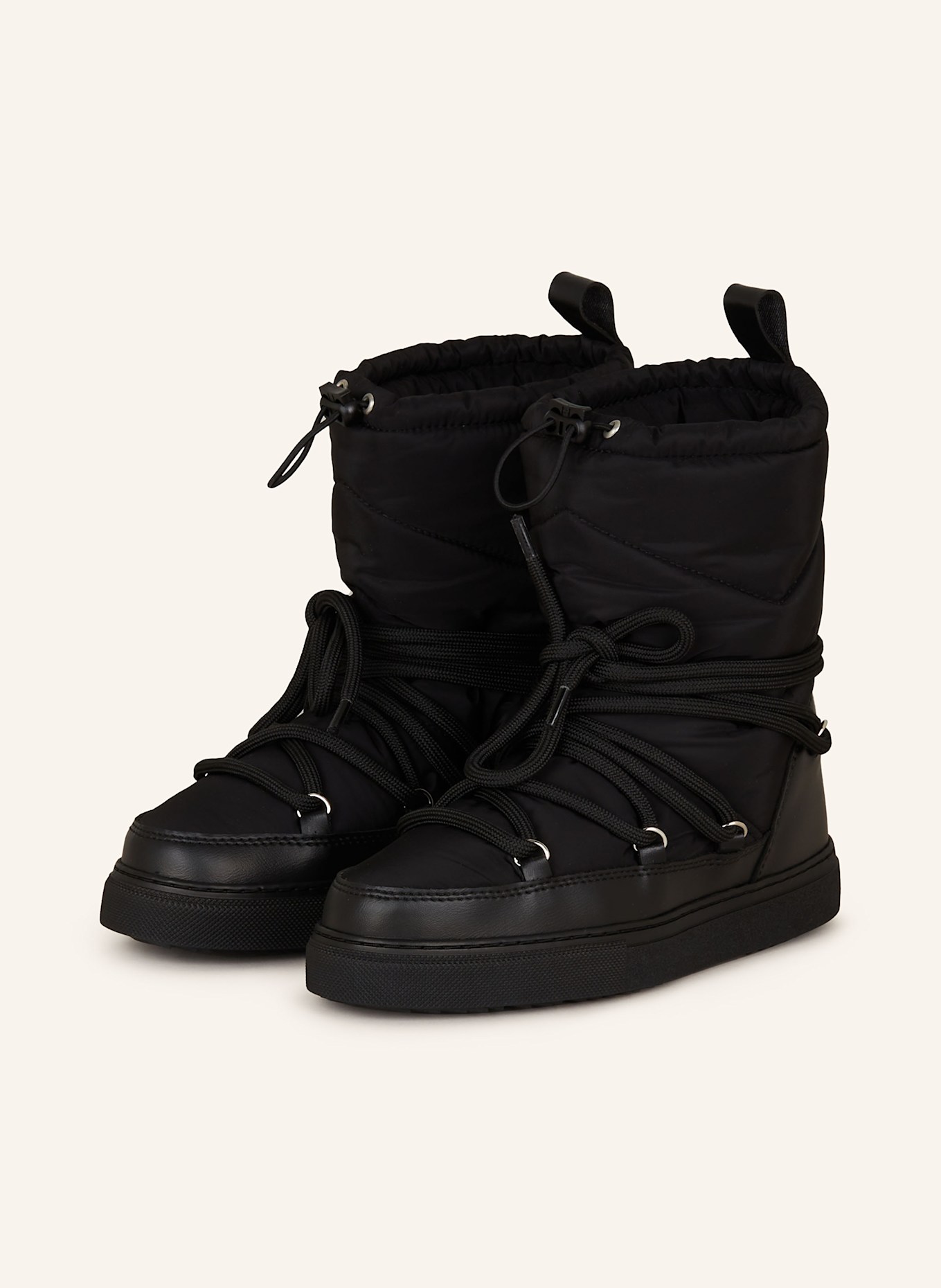 INUIKII Boots: SCHWARZ