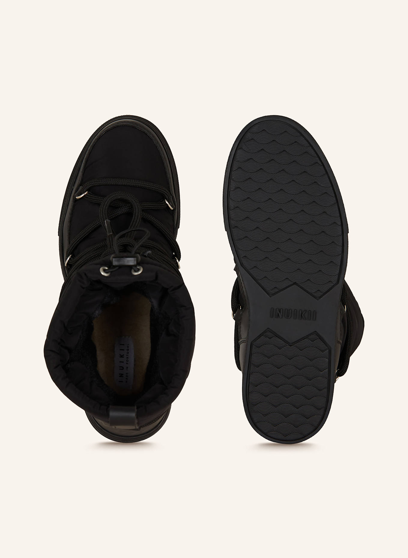 INUIKII Boots: SCHWARZ