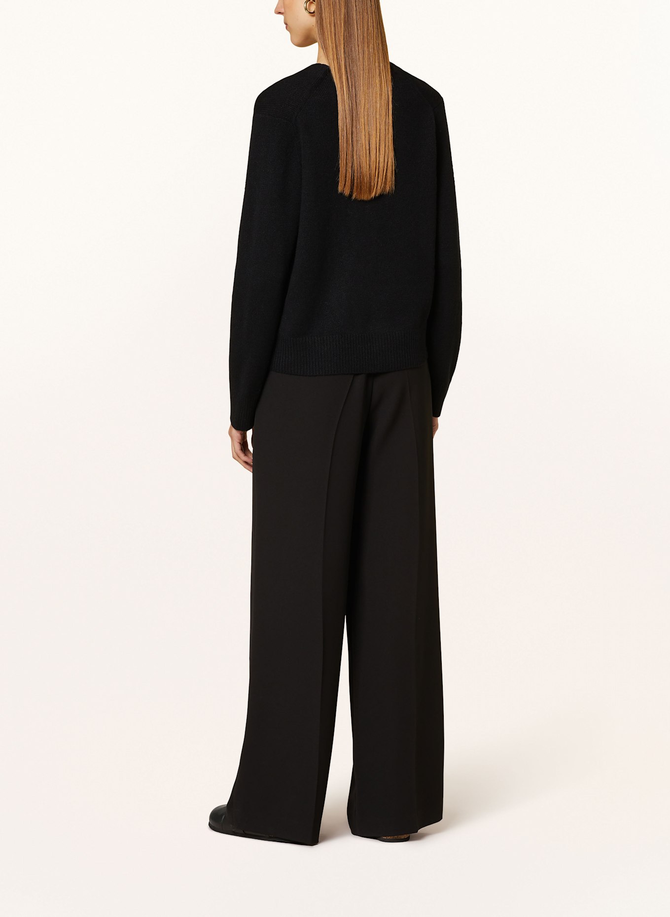 (THE MERCER) N.Y. Strickjacke aus Cashmere: SCHWARZ