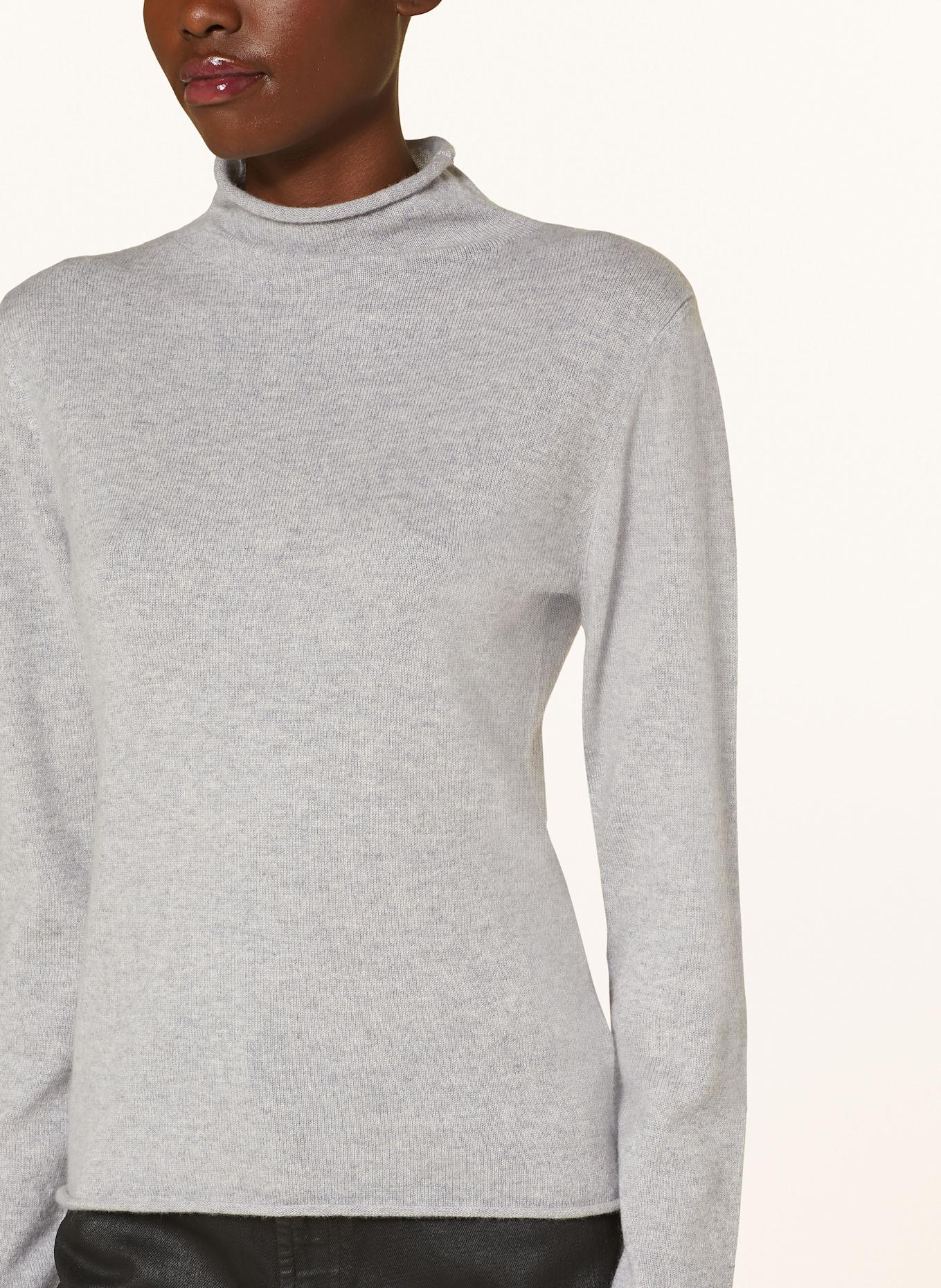 (THE MERCER) N.Y. Cashmere sweater, Color: LIGHT GRAY (Image 4)