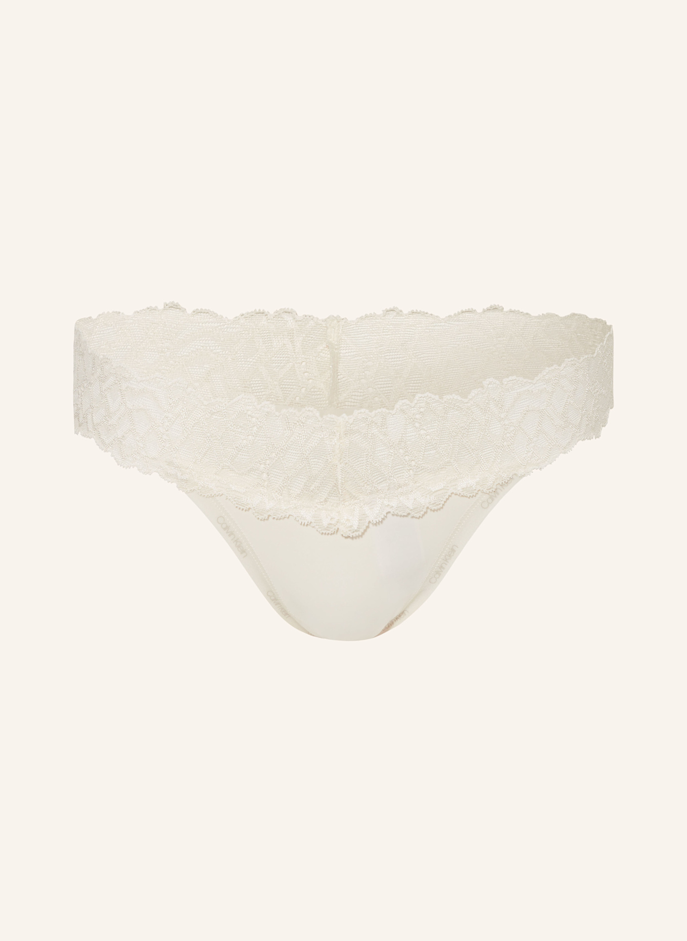 Calvin Klein String CK ATTRACTION, Farbe: ECRU (Bild 1)