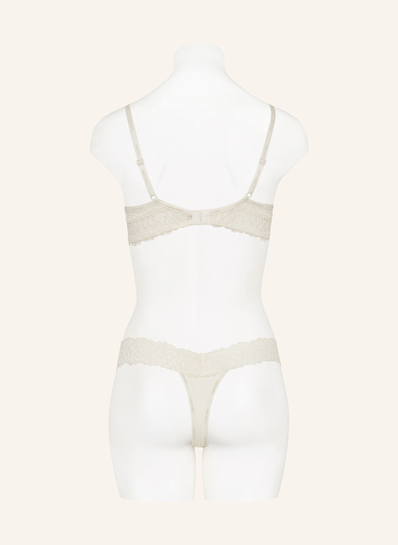Calvin Klein String CK ATTRACTION, Farbe: ECRU (Bild 3)