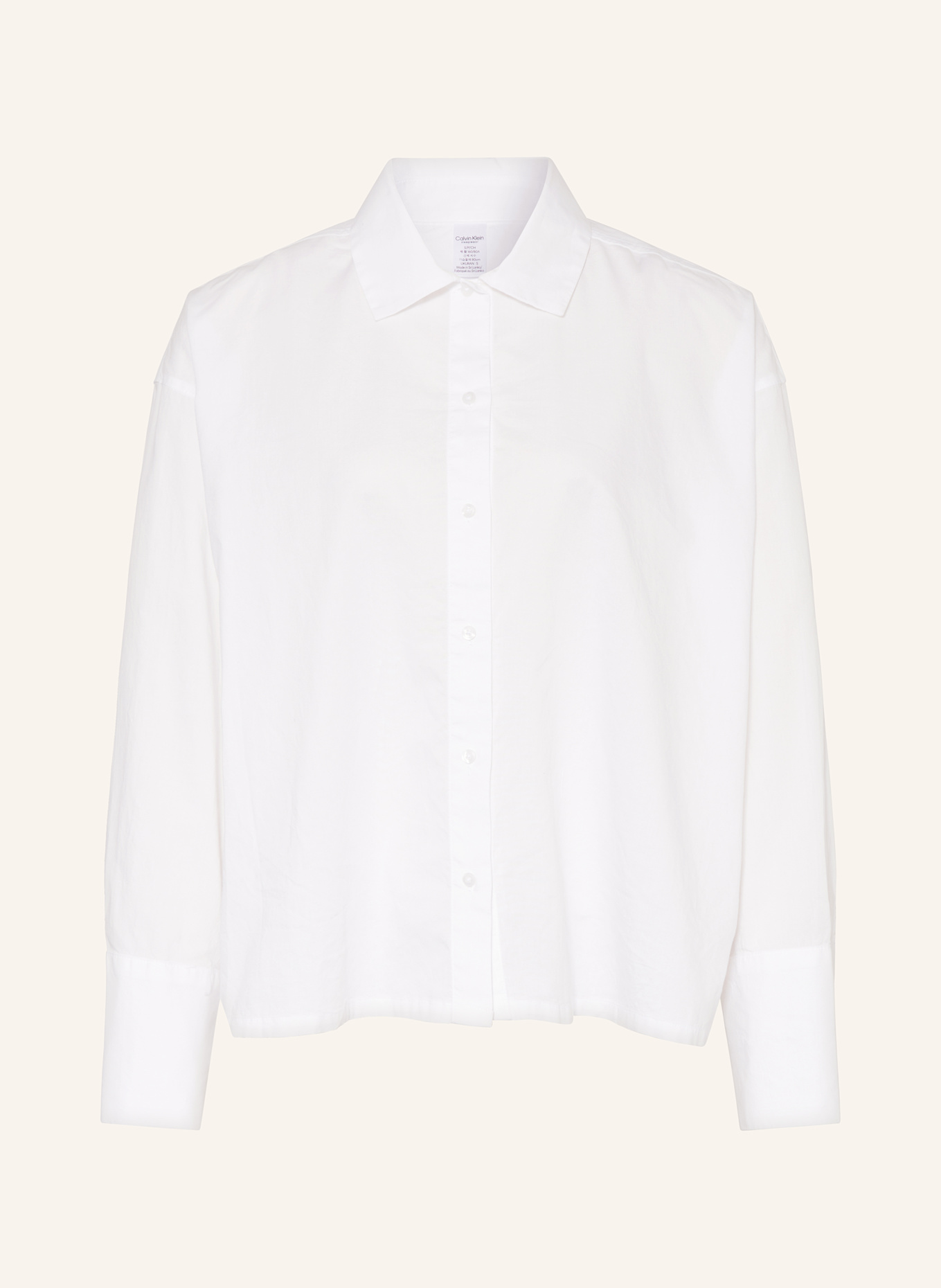 Calvin Klein Pajama shirt, Color: WHITE (Image 1)