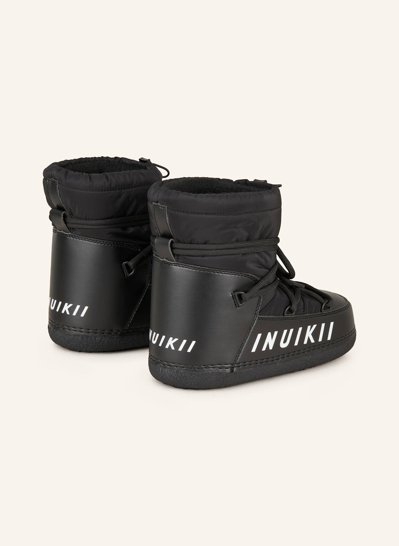 INUIKII Plateau-Boots MOUNTAIN: SCHWARZ