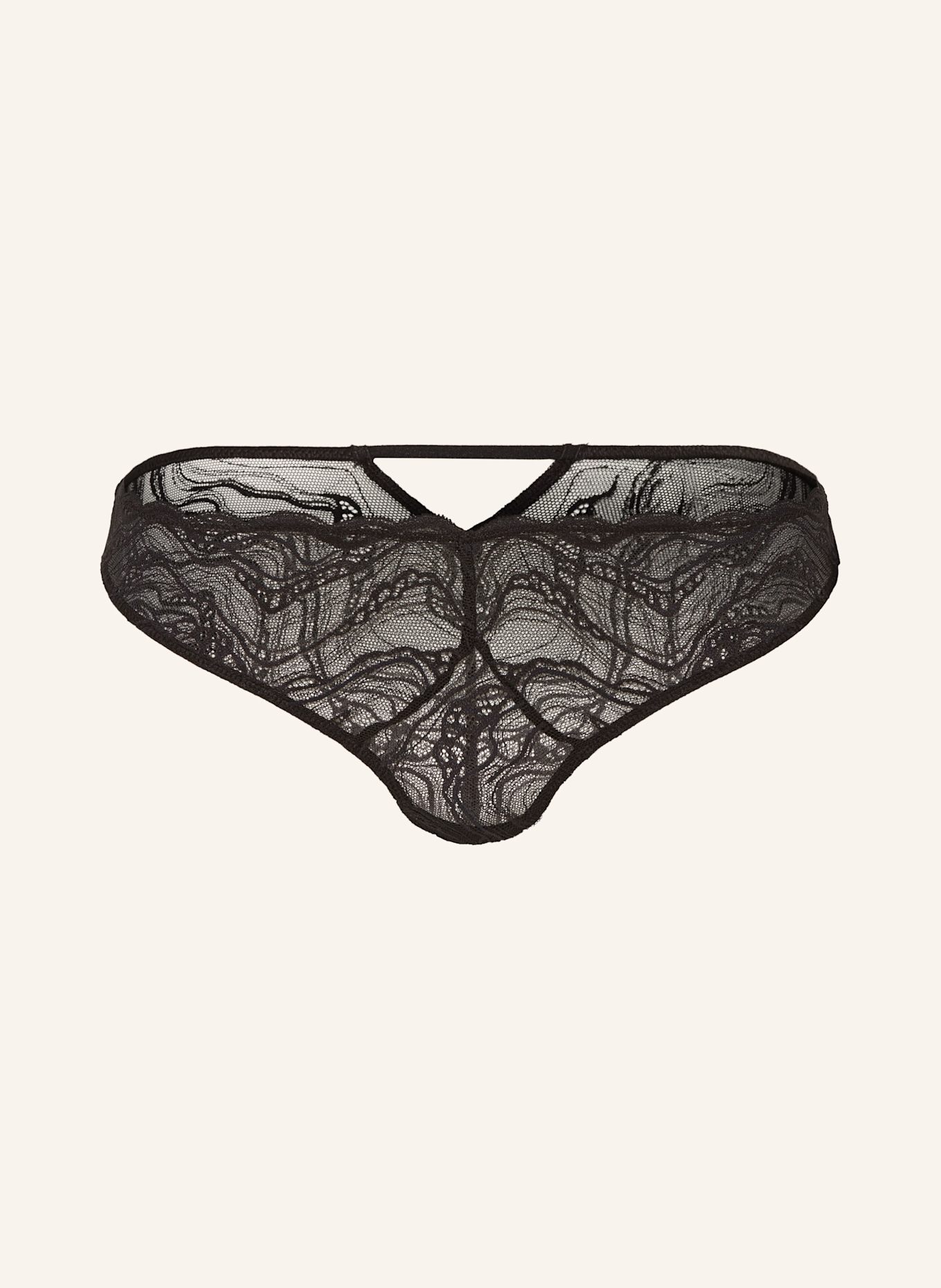 Calvin Klein Kalhotky SENSUAL STRETCH LACE: ČERNÁ