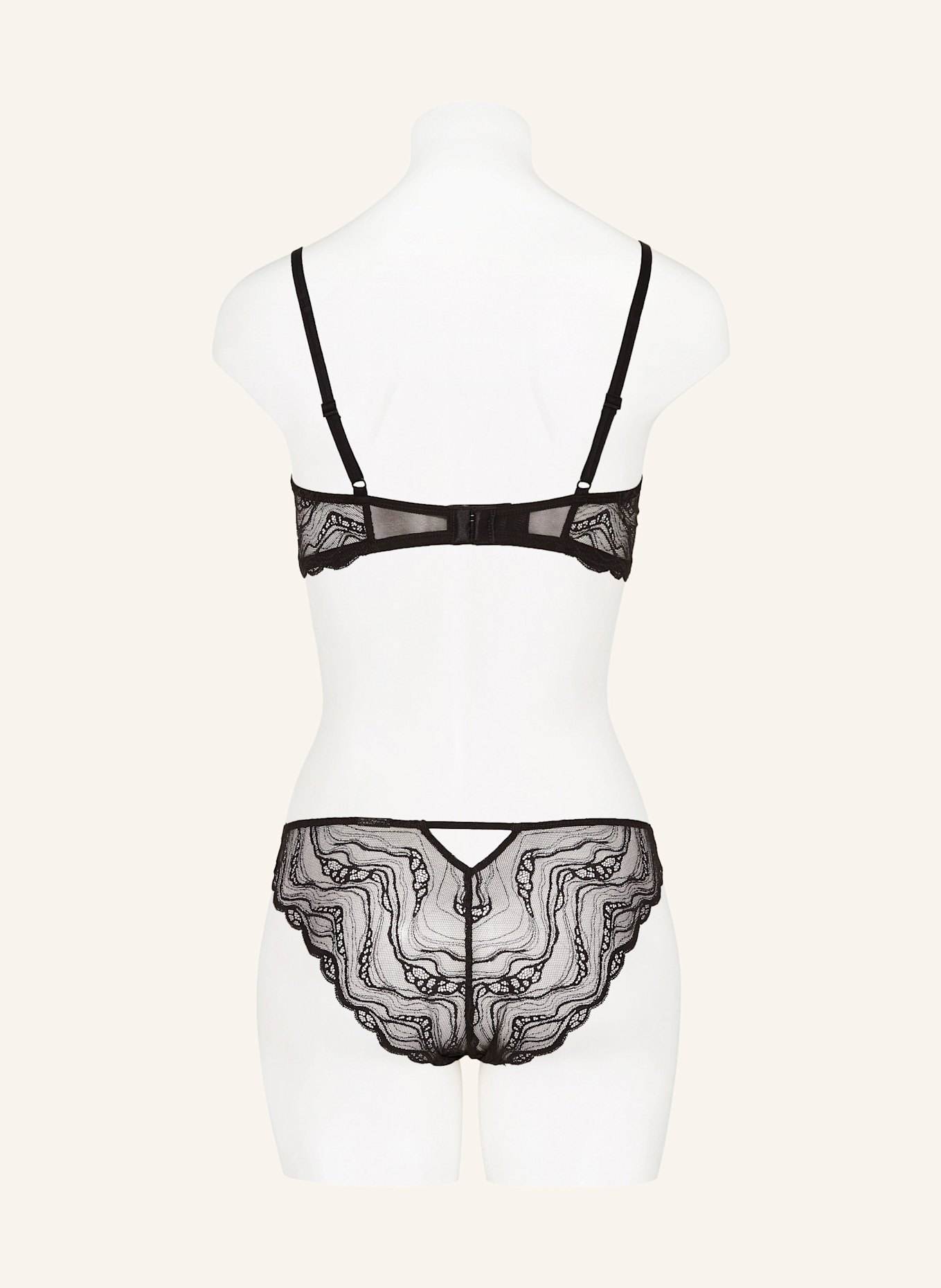 Calvin Klein Kalhotky SENSUAL STRETCH LACE: ČERNÁ