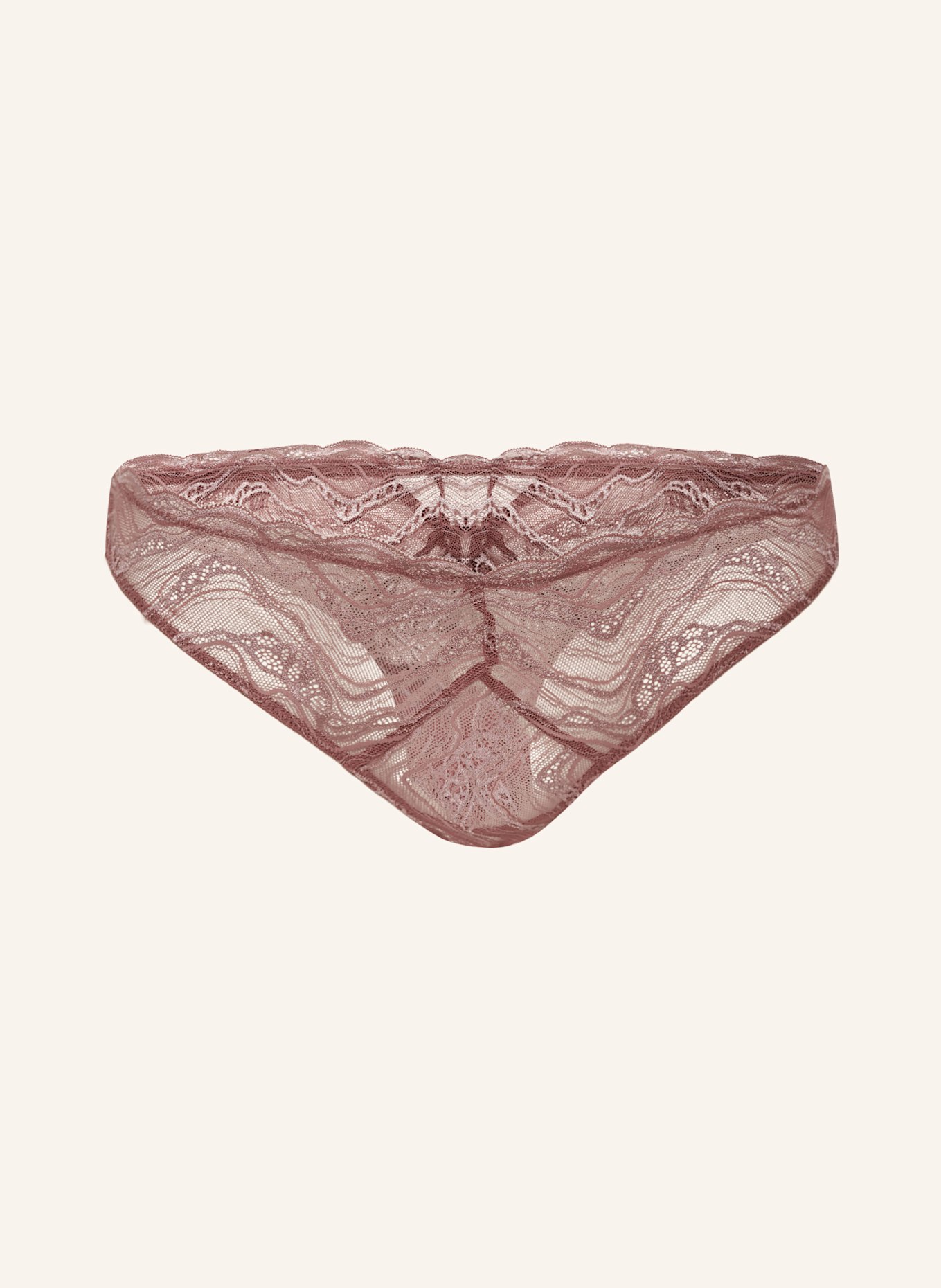Calvin Klein Kalhotky SENSUAL STRETCH LACE: STARORŮŽOVÁ
