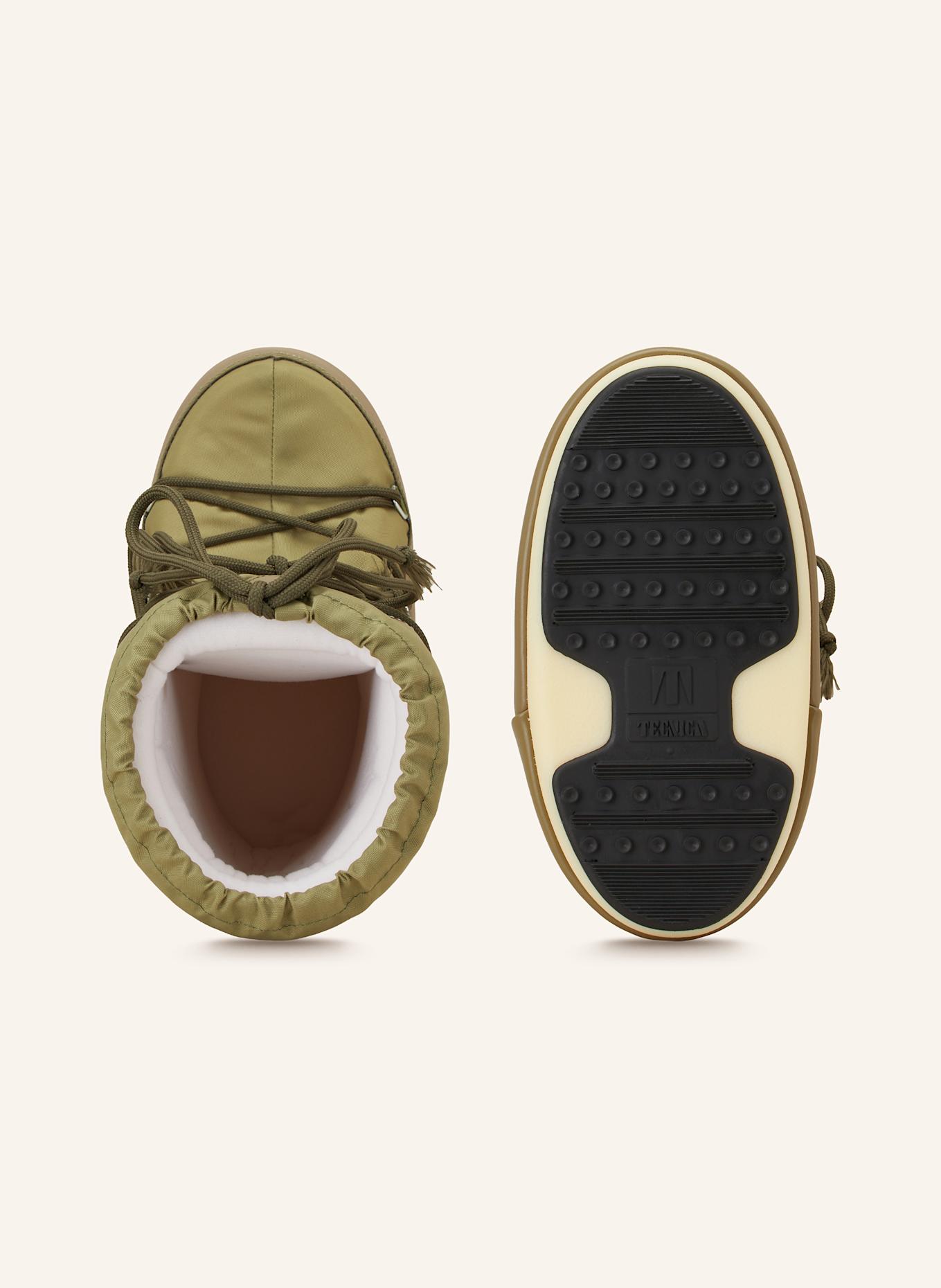 MOON BOOT Moon Boots ICON NYLON: KHAKI/ WEISS