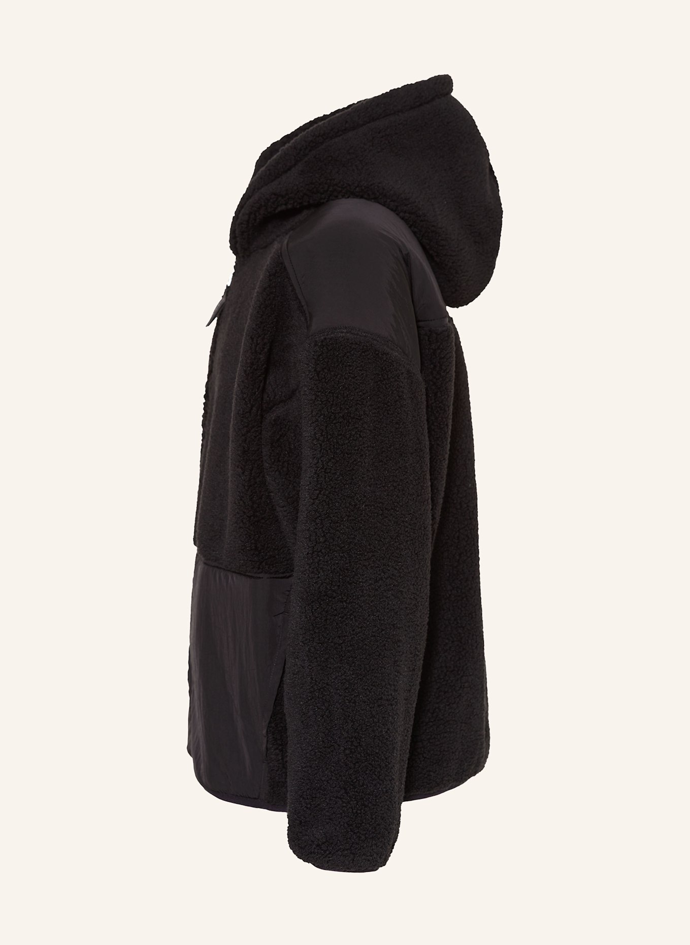 Calvin Klein Kurtka pluszowa, dwustronna: CZARNY