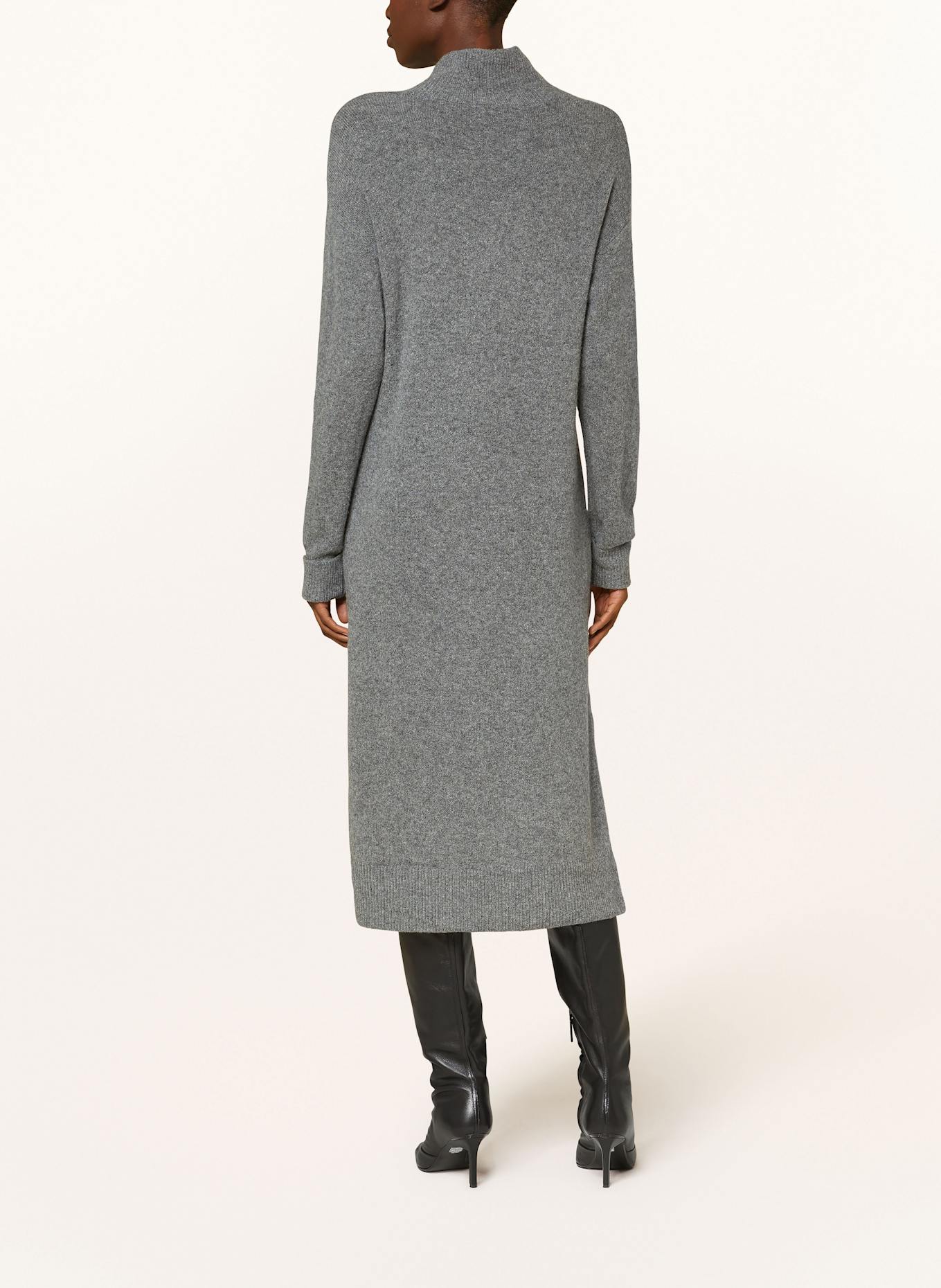 MRS & HUGS Strickkleid: GRAU