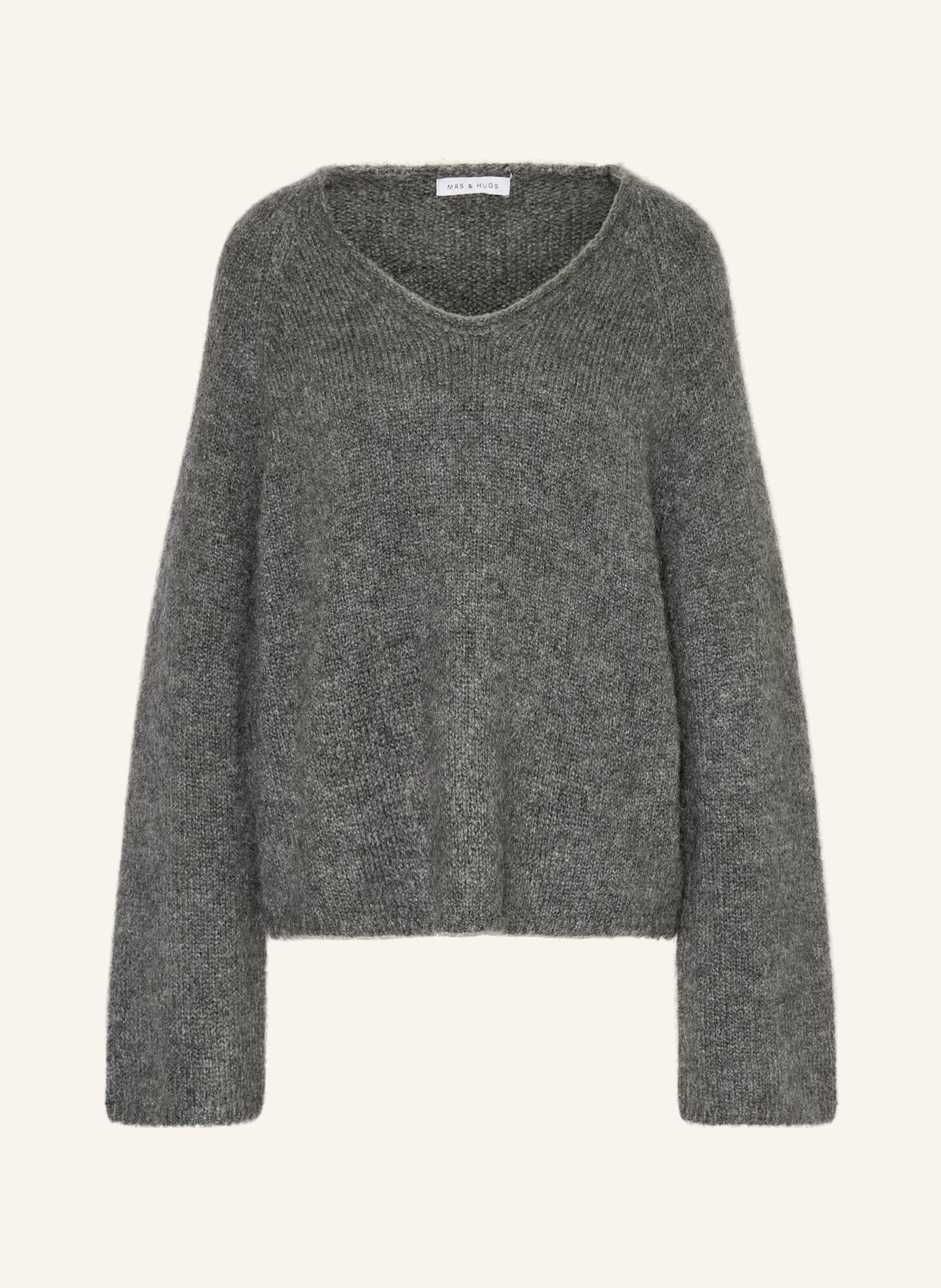 MRS & HUGS Pullover: DUNKELGRAU