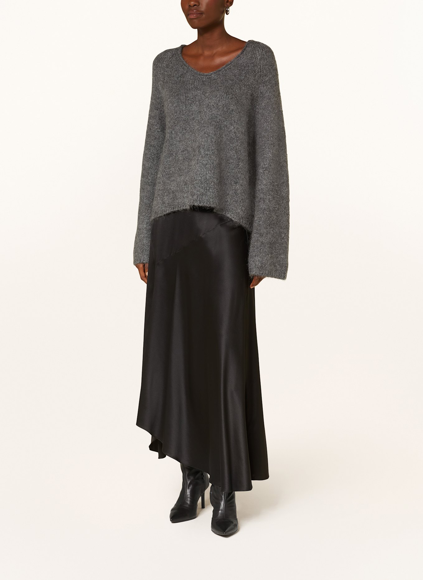 MRS & HUGS Pullover: DUNKELGRAU