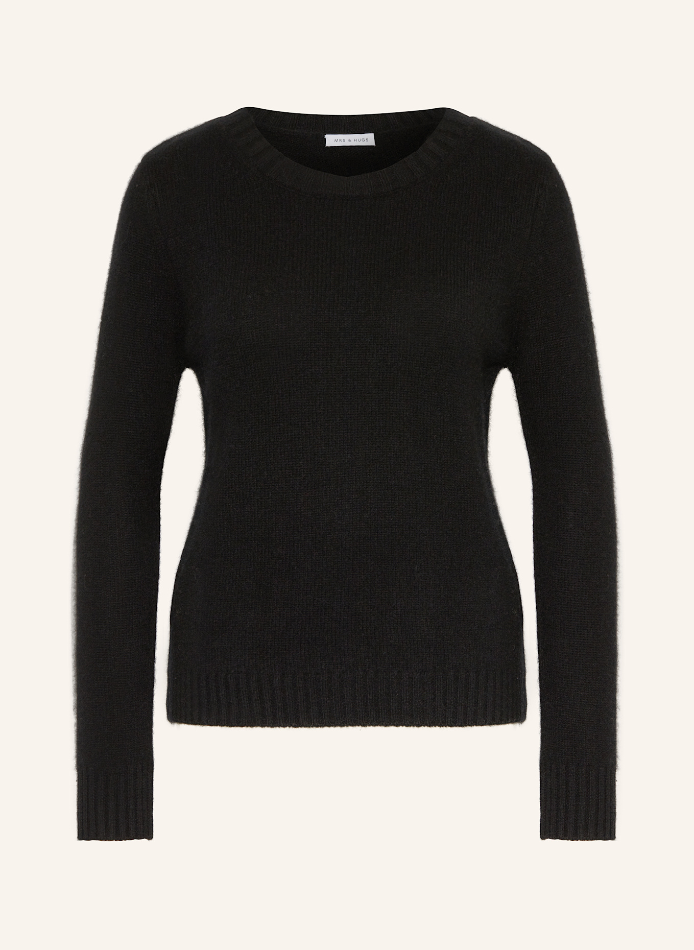 MRS & HUGS Kašmírový svetr: ČERNÁ