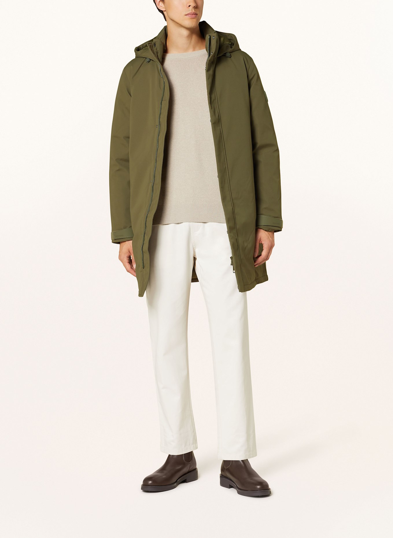 TOMMY HILFIGER Parka: OLIV
