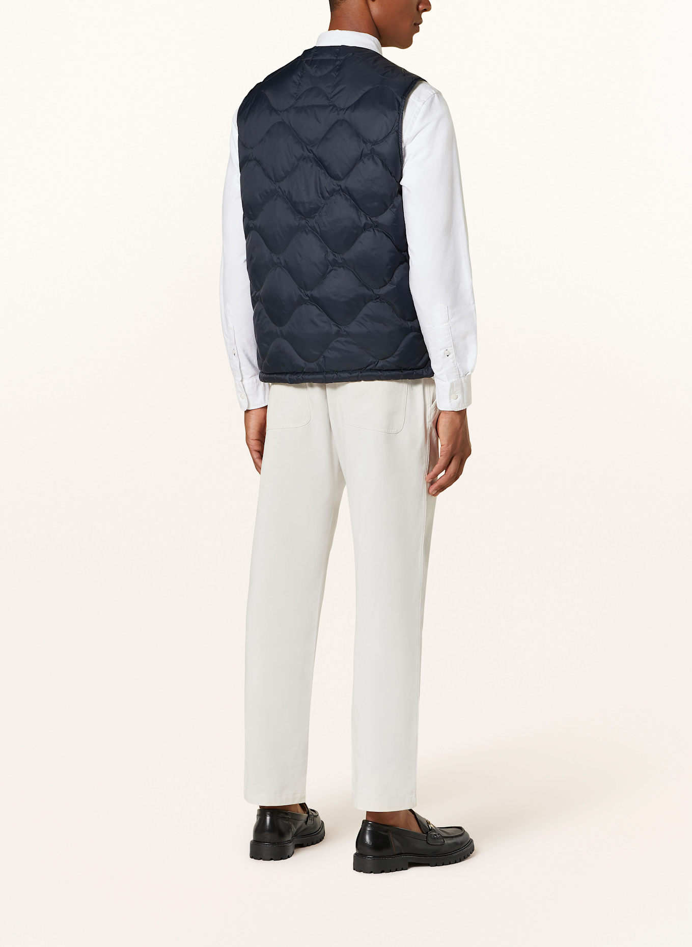 TOMMY HILFIGER Daunenweste: DUNKELBLAU
