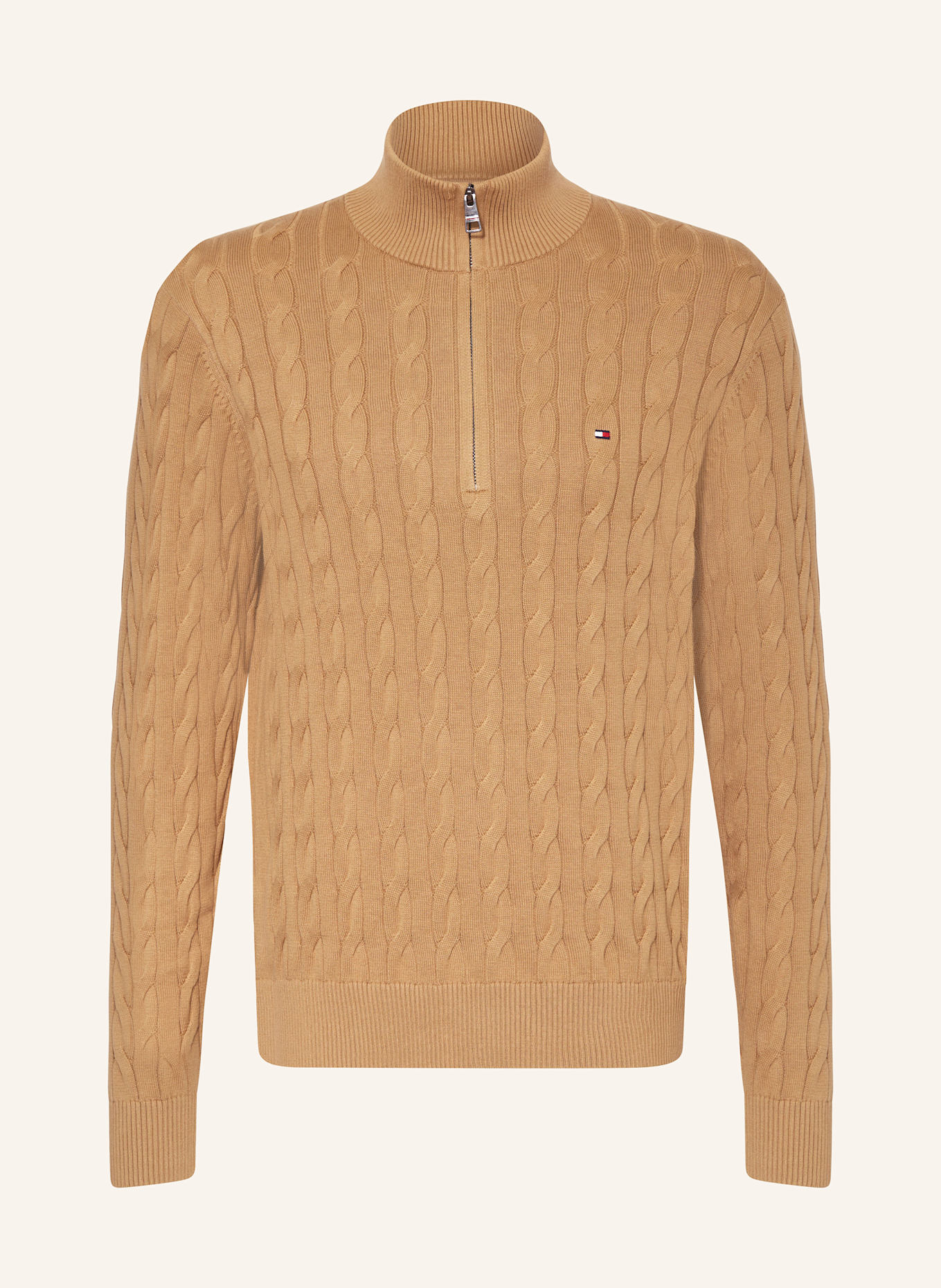 TOMMY HILFIGER Troyer: CAMEL
