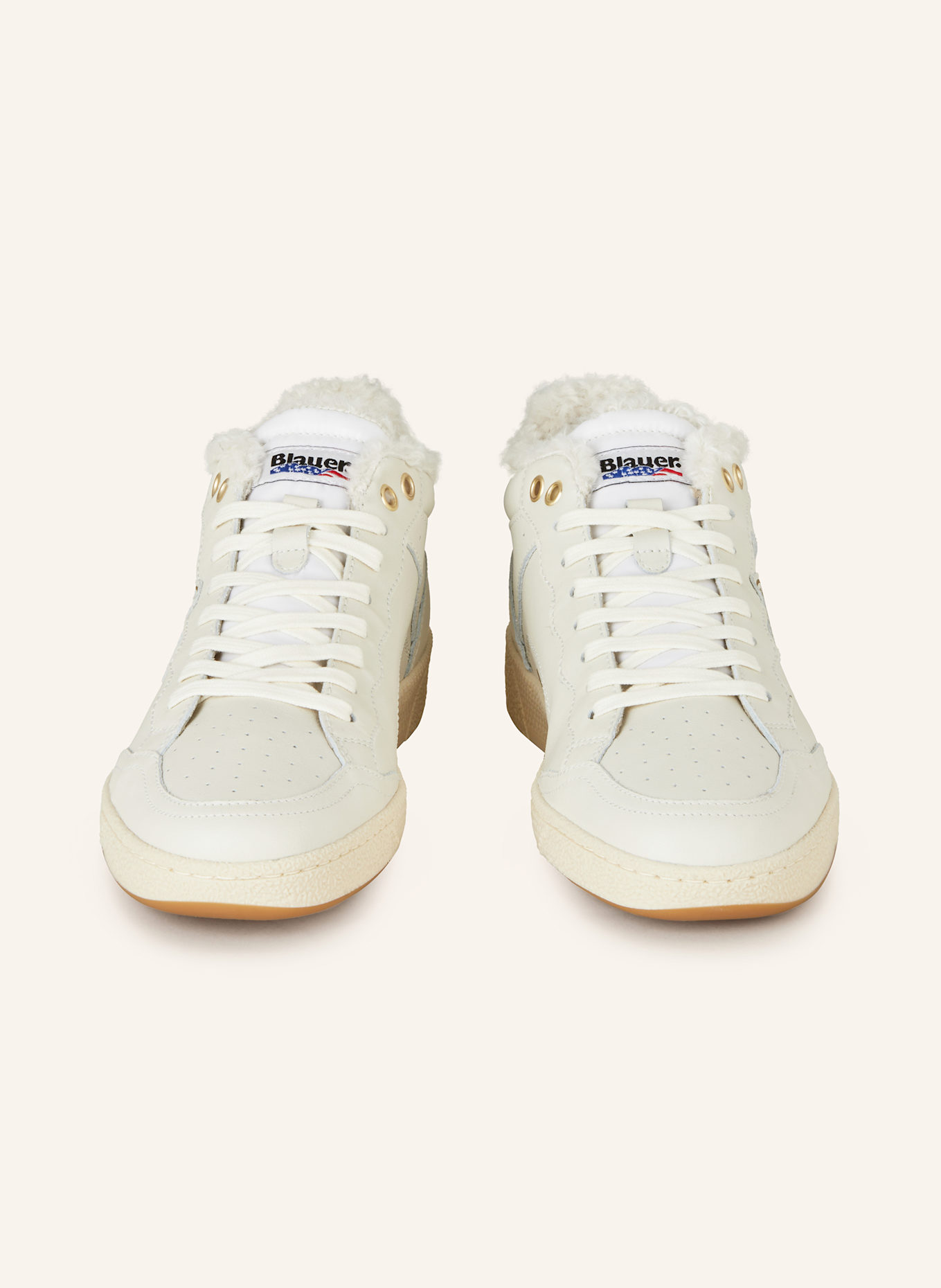 Blauer Sneaker OLYMPIA, Farbe: WEISS (Bild 3)