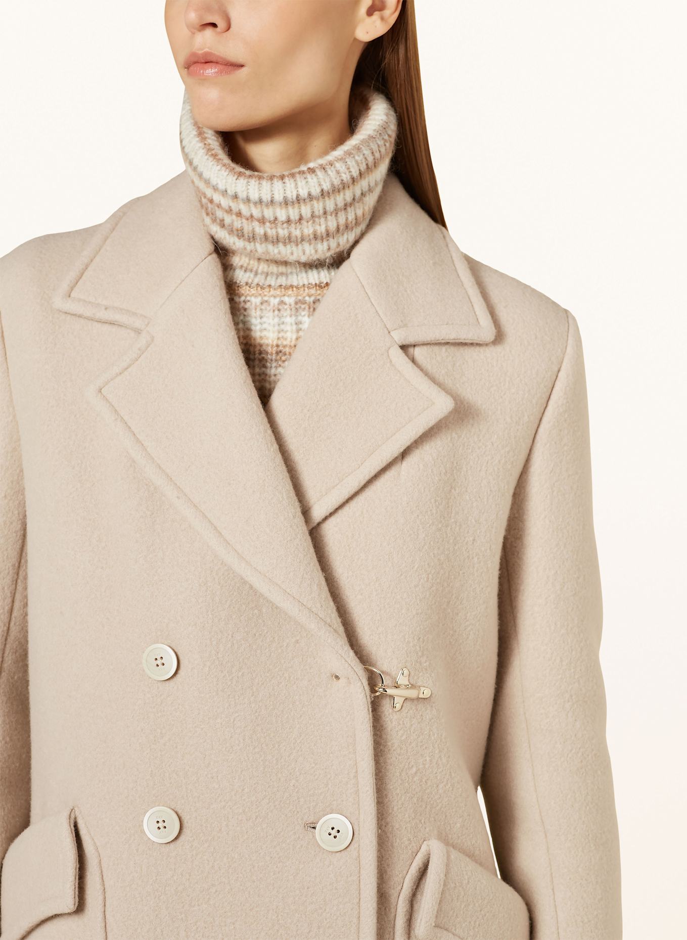 Cream color peacoat deals