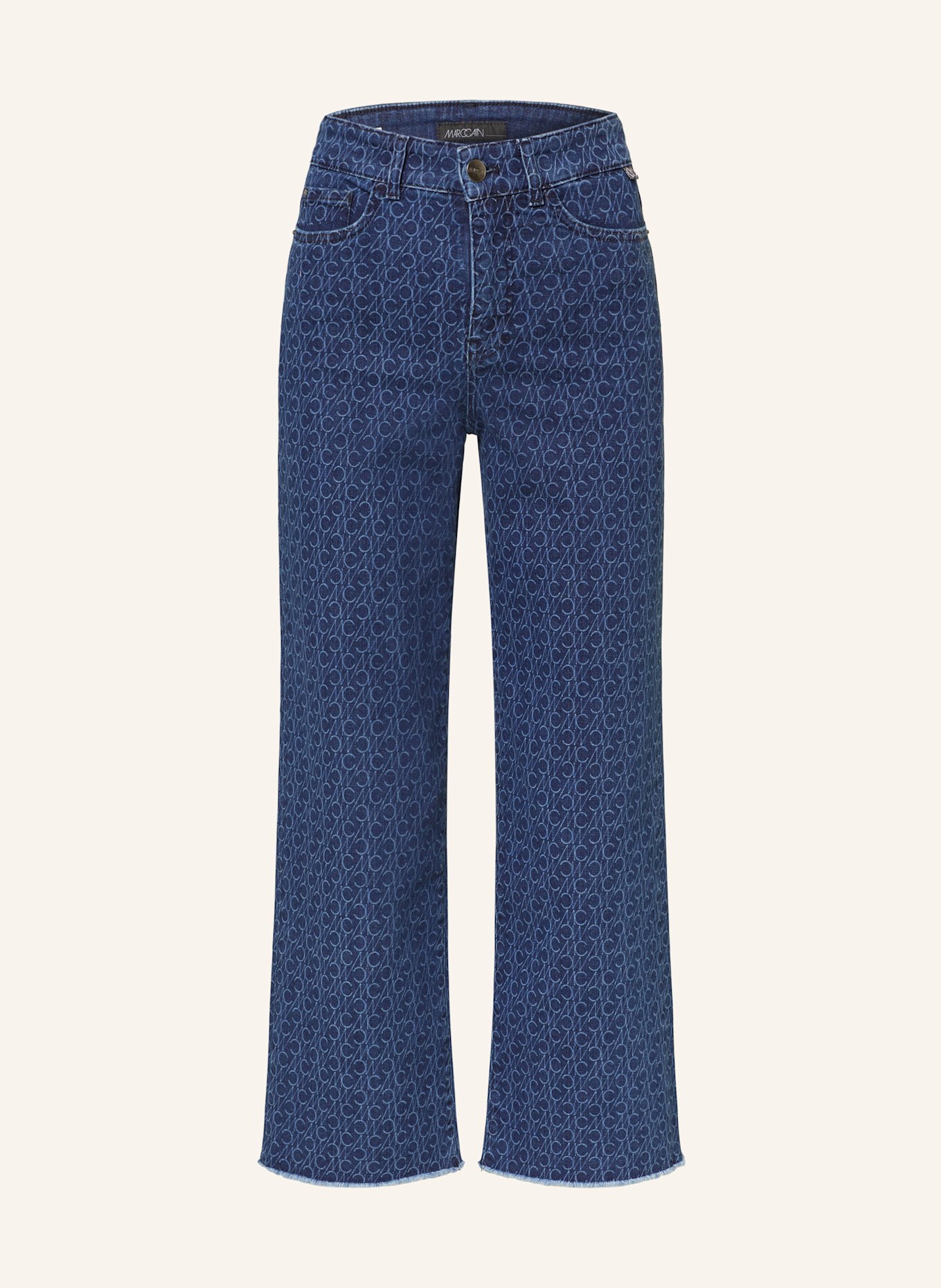 MARC CAIN Kuloty jeansowe FÉS: 357 vintage indigo