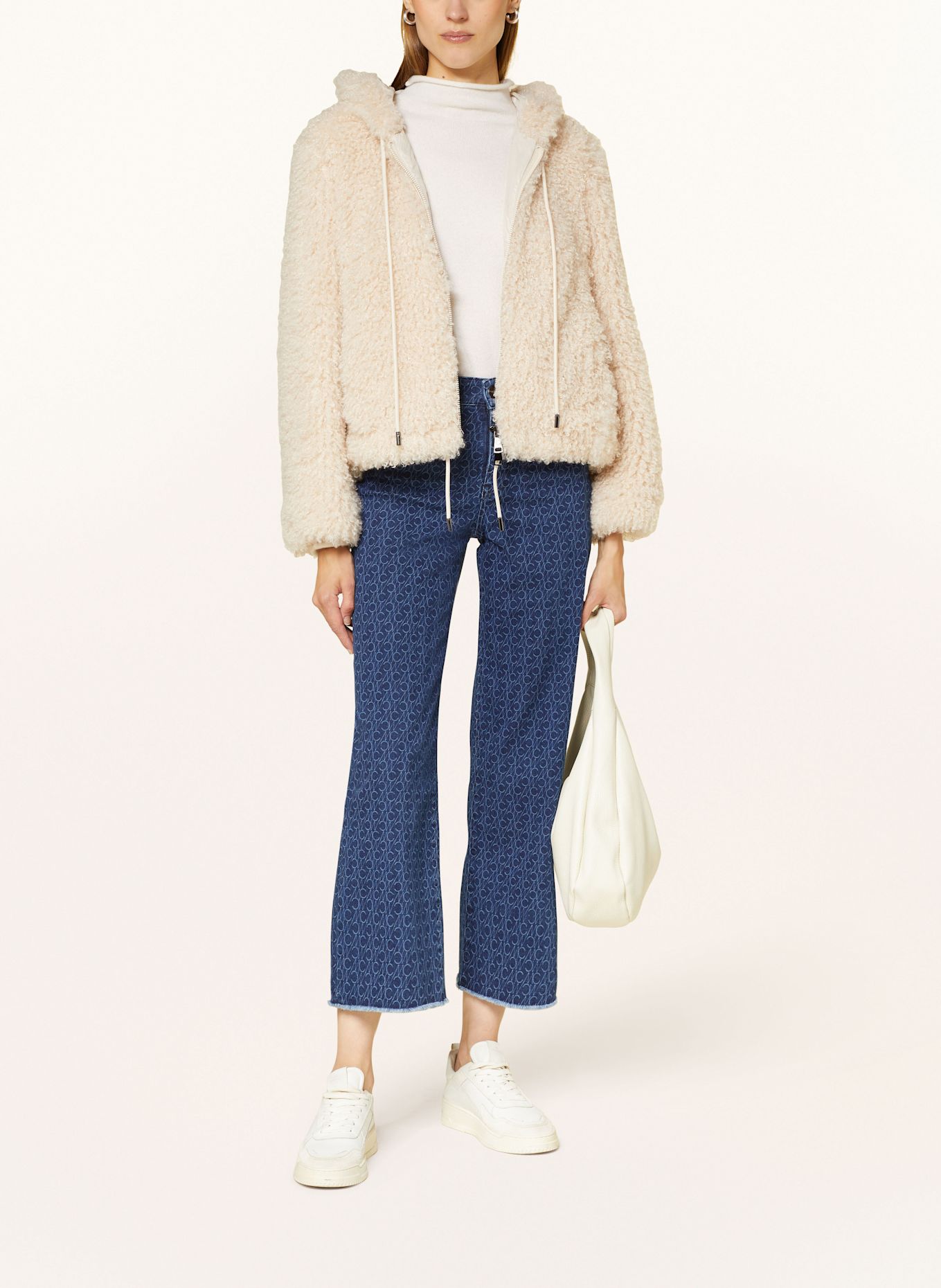 MARC CAIN Kuloty jeansowe FÉS: 357 vintage indigo