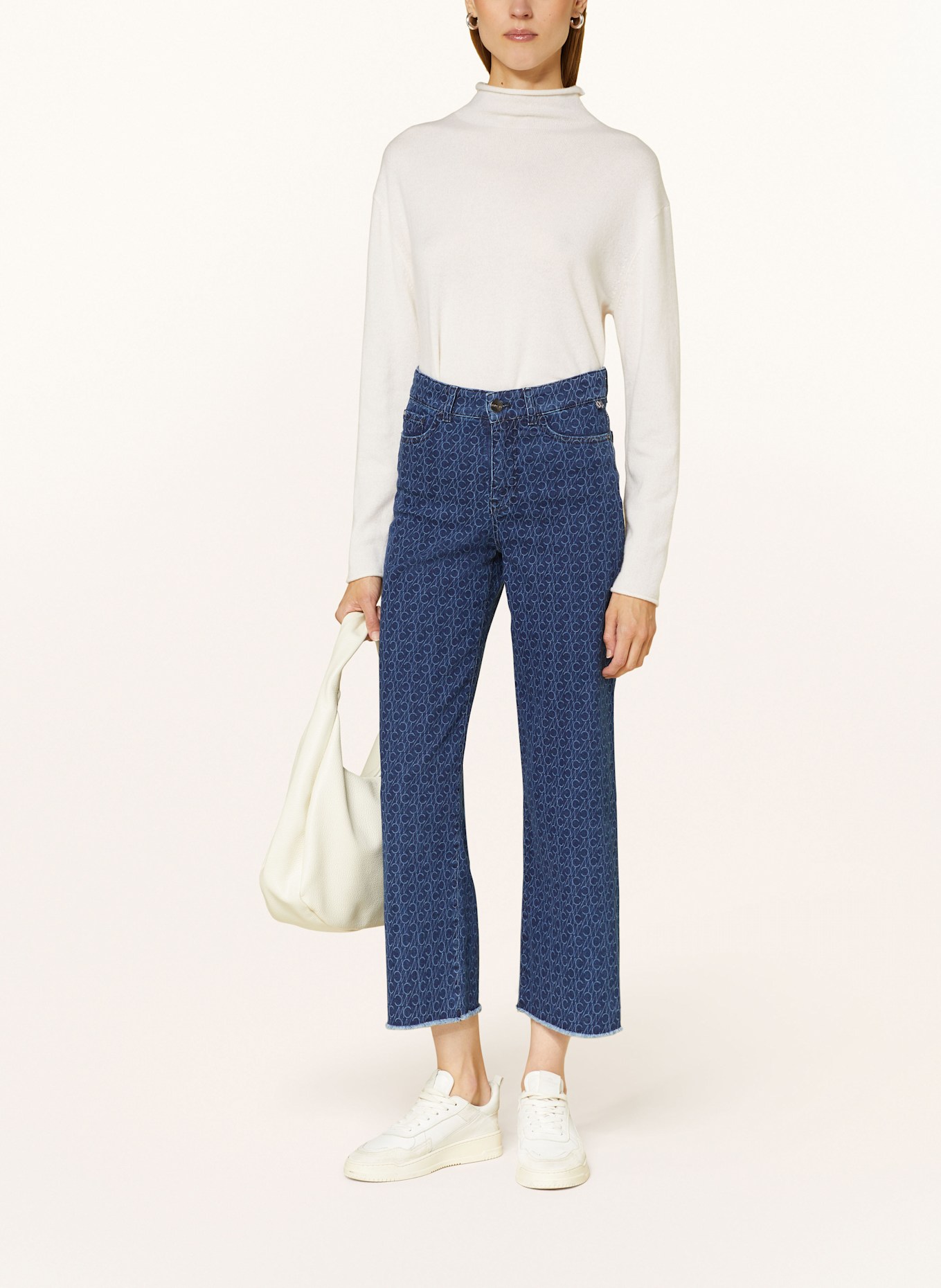 MARC CAIN Kuloty jeansowe FÉS: 357 vintage indigo