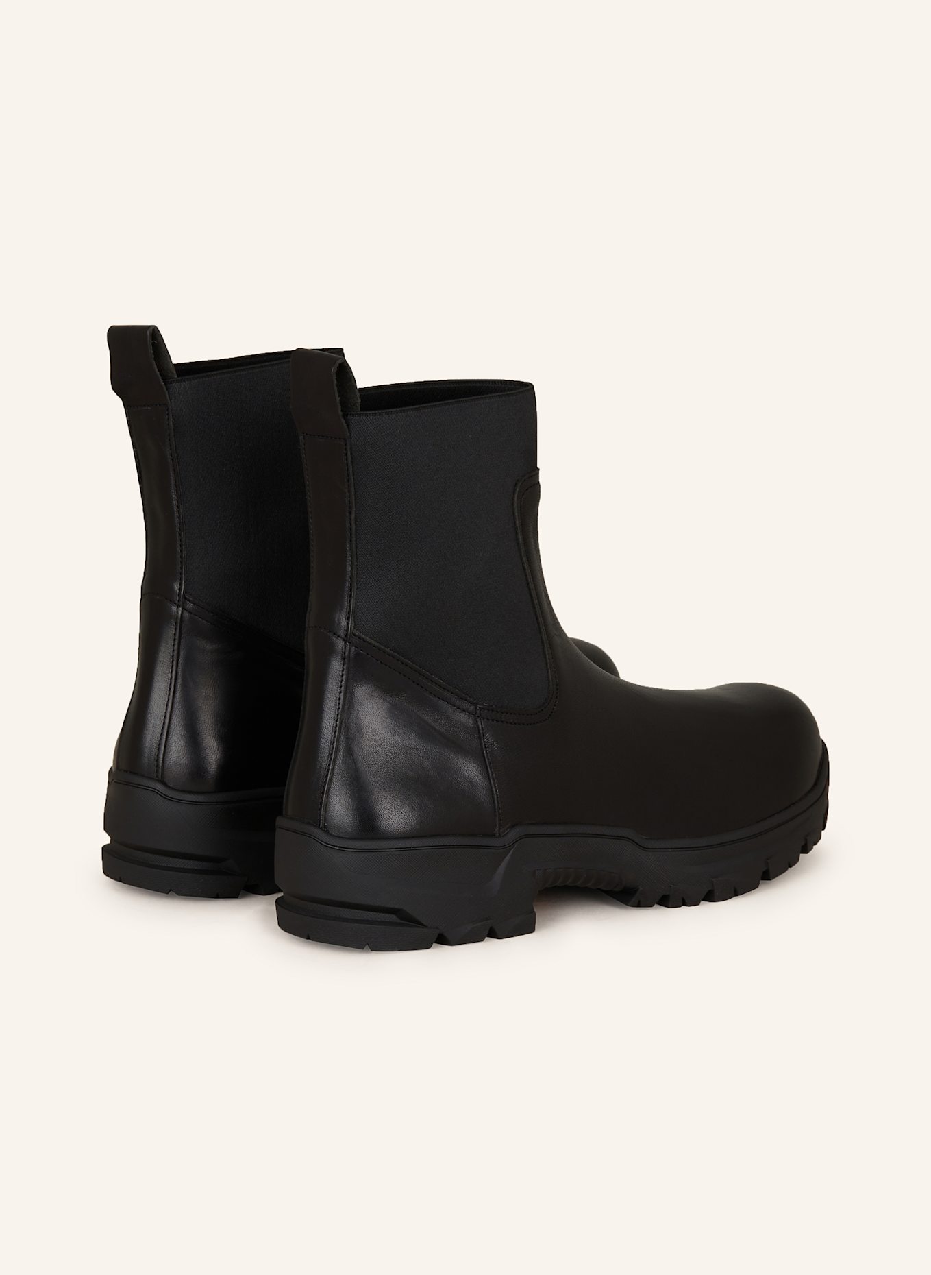 Pointed Toe Atp Atelier Black Stretch Boots ATP ATELIER Boots