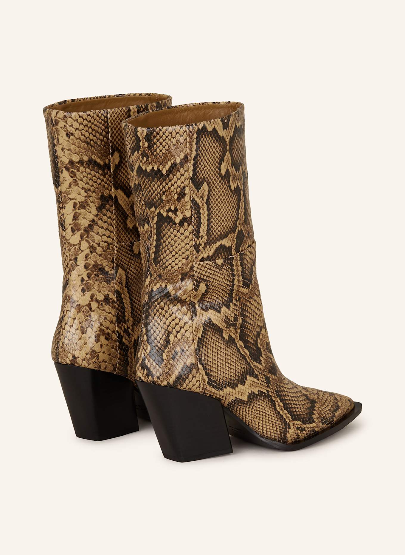 ATP ATELIER Cowboy Boots GAVELLO: BRAUN/ DUNKELBRAUN