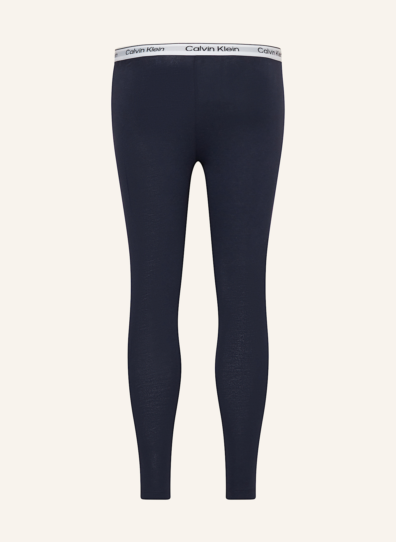 Calvin Klein 2er-Pack Leggings, Farbe: GRAU/ DUNKELBLAU (Bild 2)