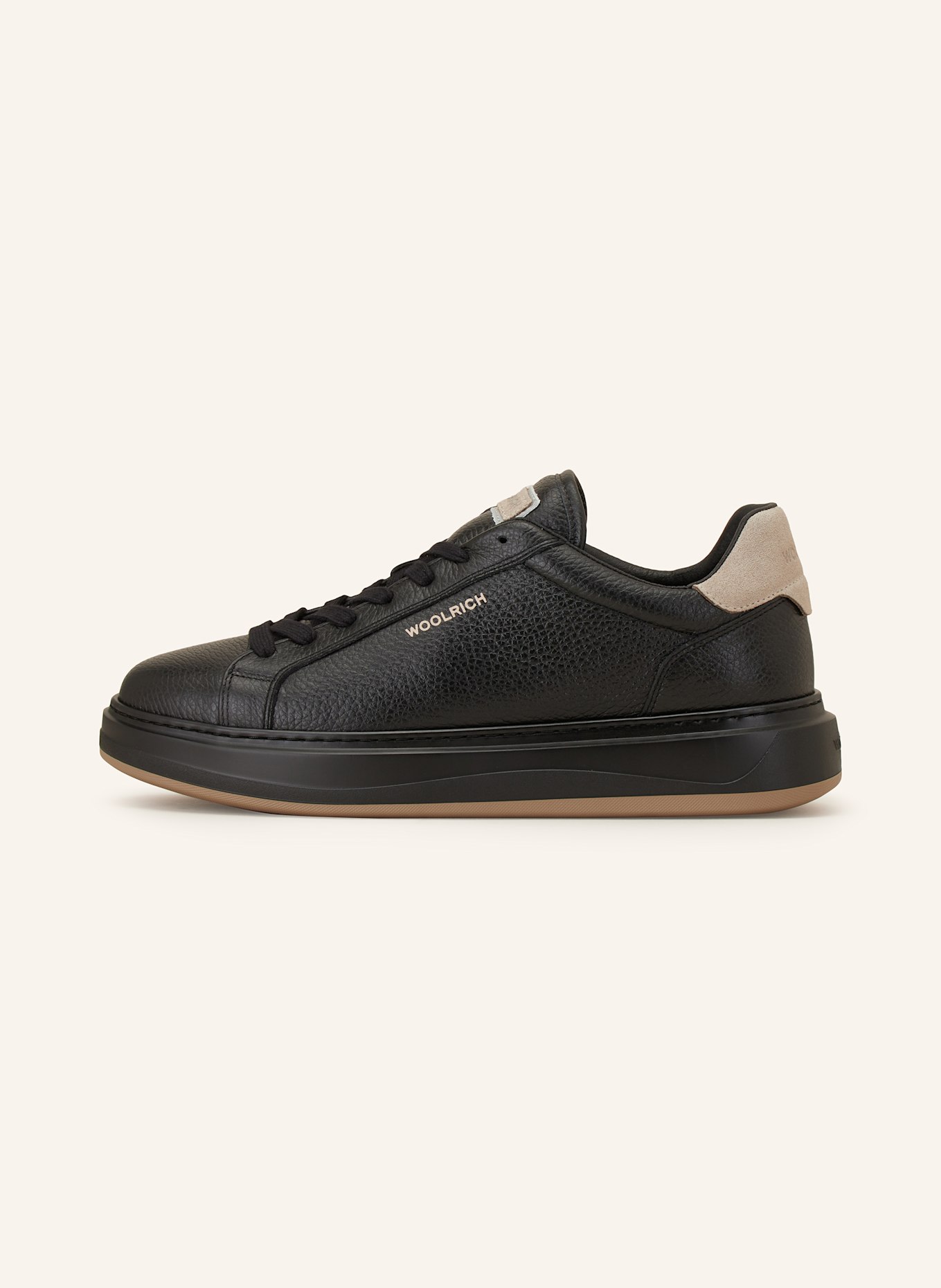 WOOLRICH ARROW sneaker, Color: BLACK/ GRAY (Image 4)