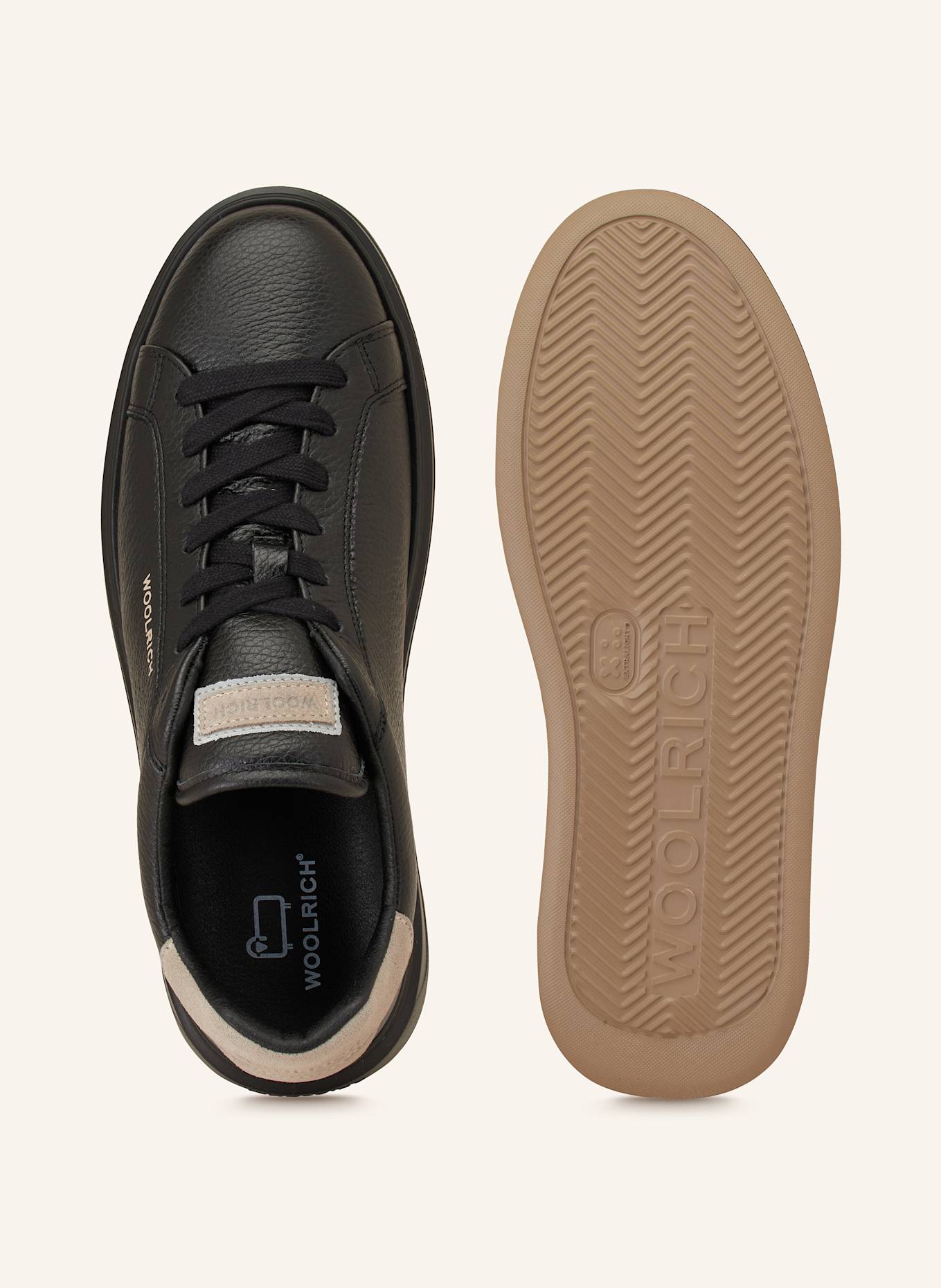 WOOLRICH ARROW sneaker, Color: BLACK/ GRAY (Image 5)