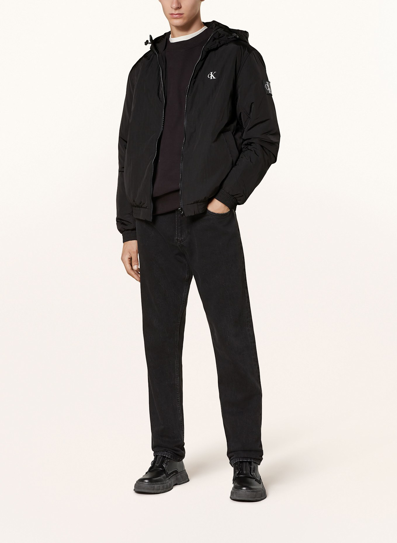 Calvin Klein Jeans Blouson: SCHWARZ