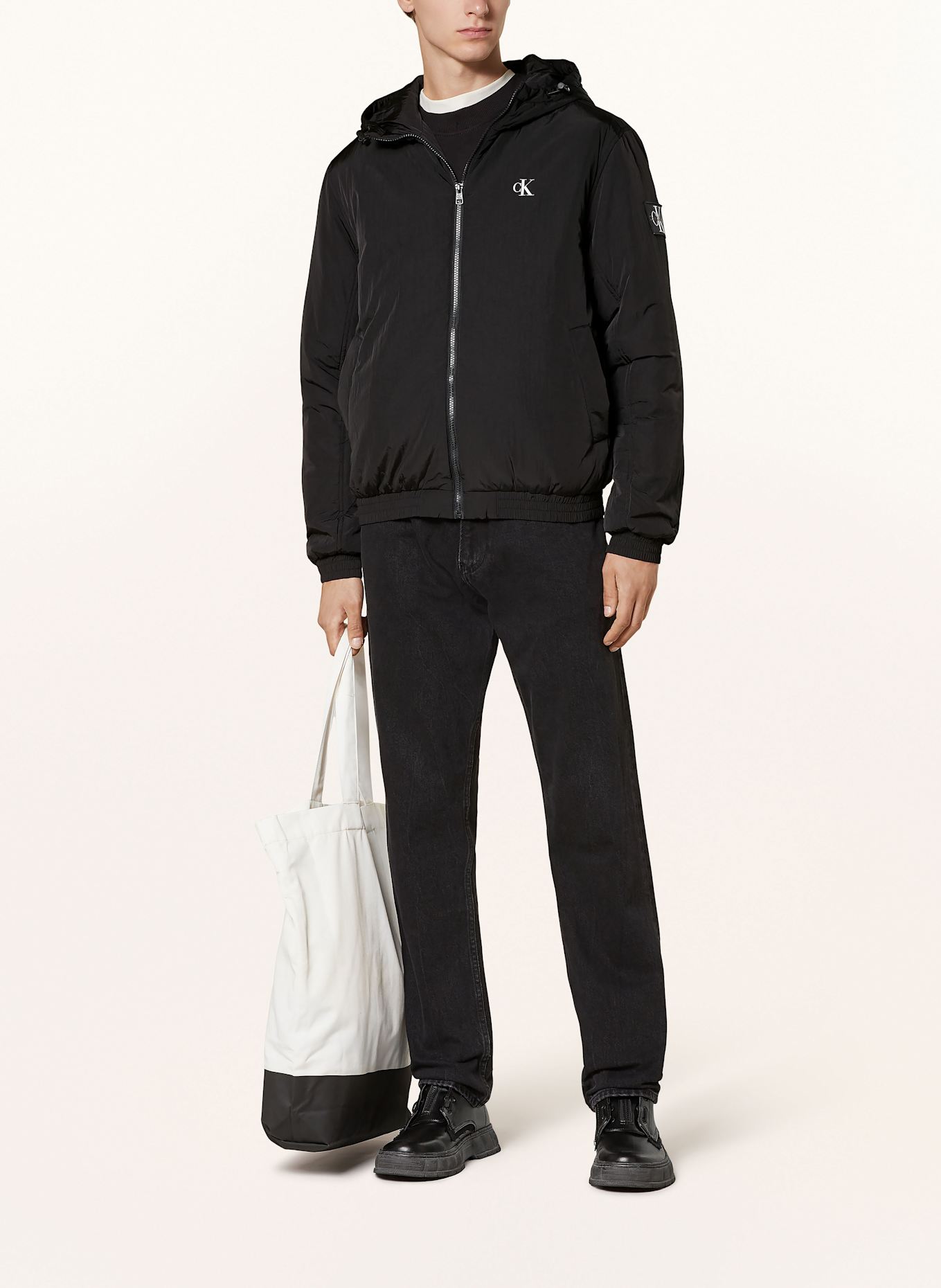 Calvin Klein Jeans Blouson: SCHWARZ