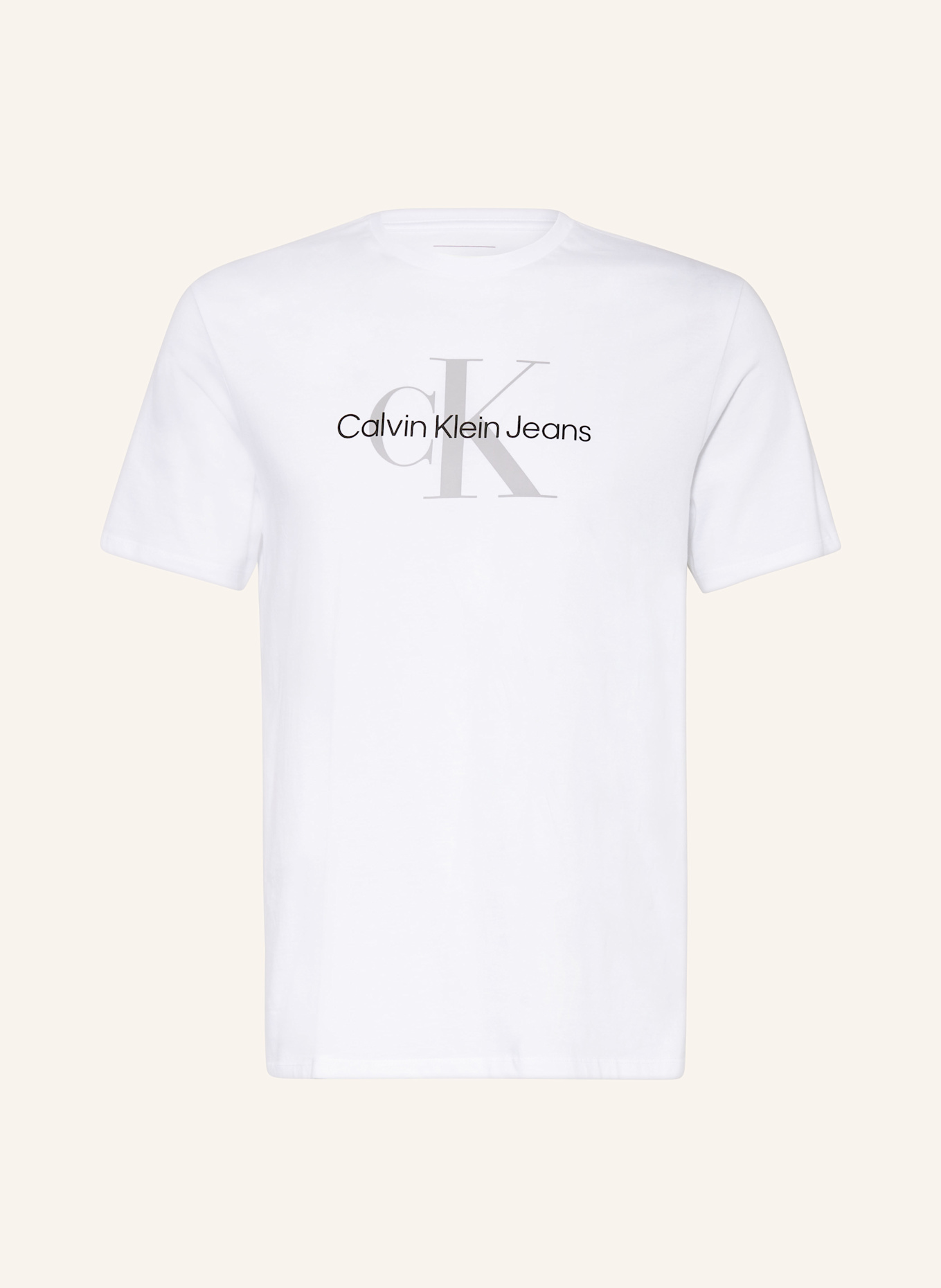 Calvin Klein Jeans T Shirt in weiss