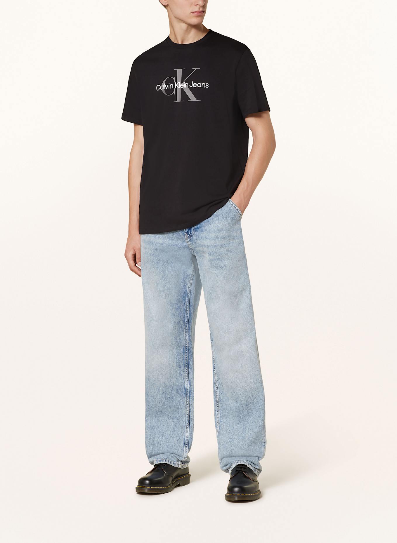 Calvin Klein Jeans T-shirt, Color: BLACK (Image 2)