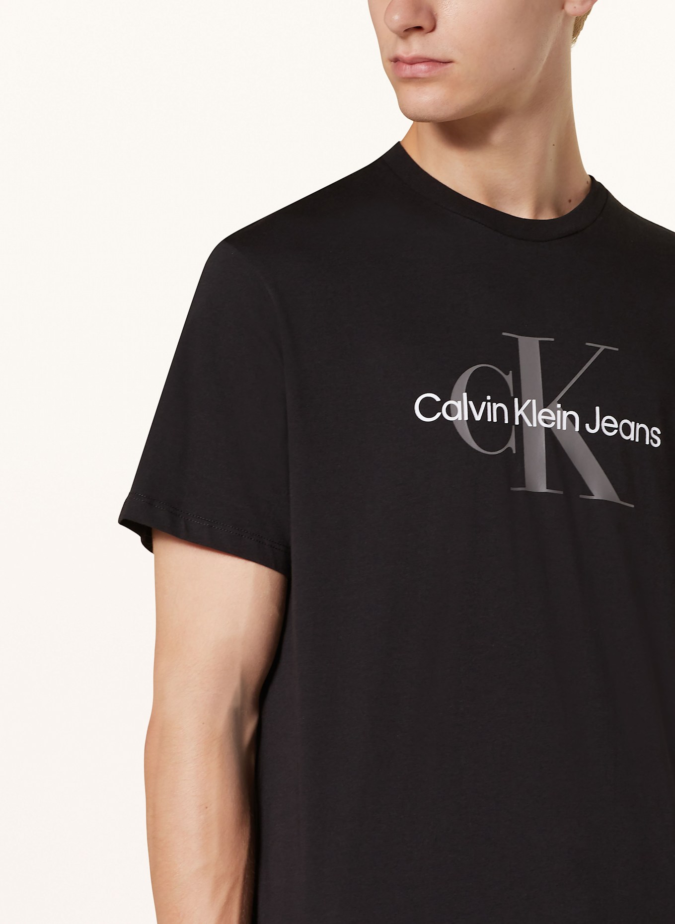 Calvin Klein Jeans T-shirt, Color: BLACK (Image 4)