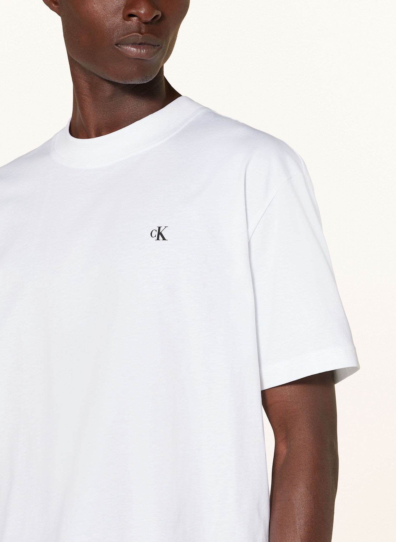 Calvin Klein Jeans T-Shirt, Farbe: WEISS (Bild 4)