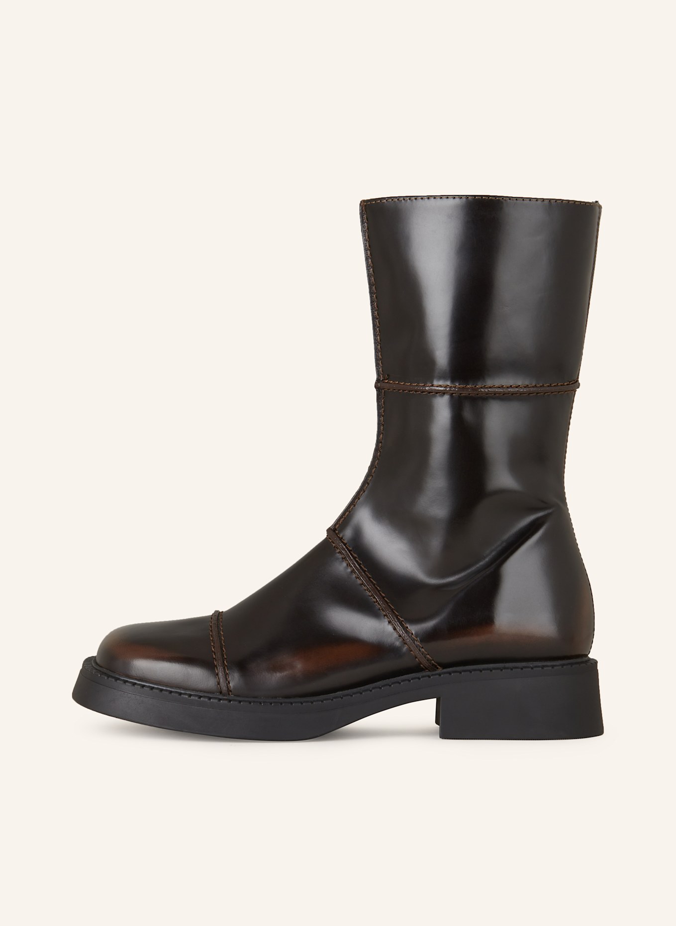 MIISTA Stiefeletten DHALIA: DUNKELBRAUN