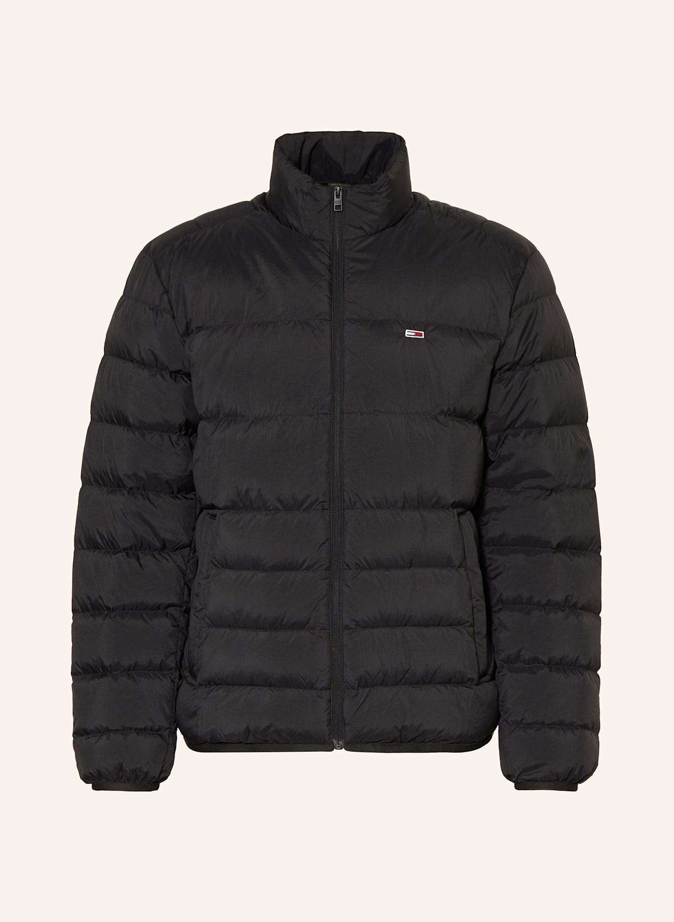 Tommy jeans down jacket black sale