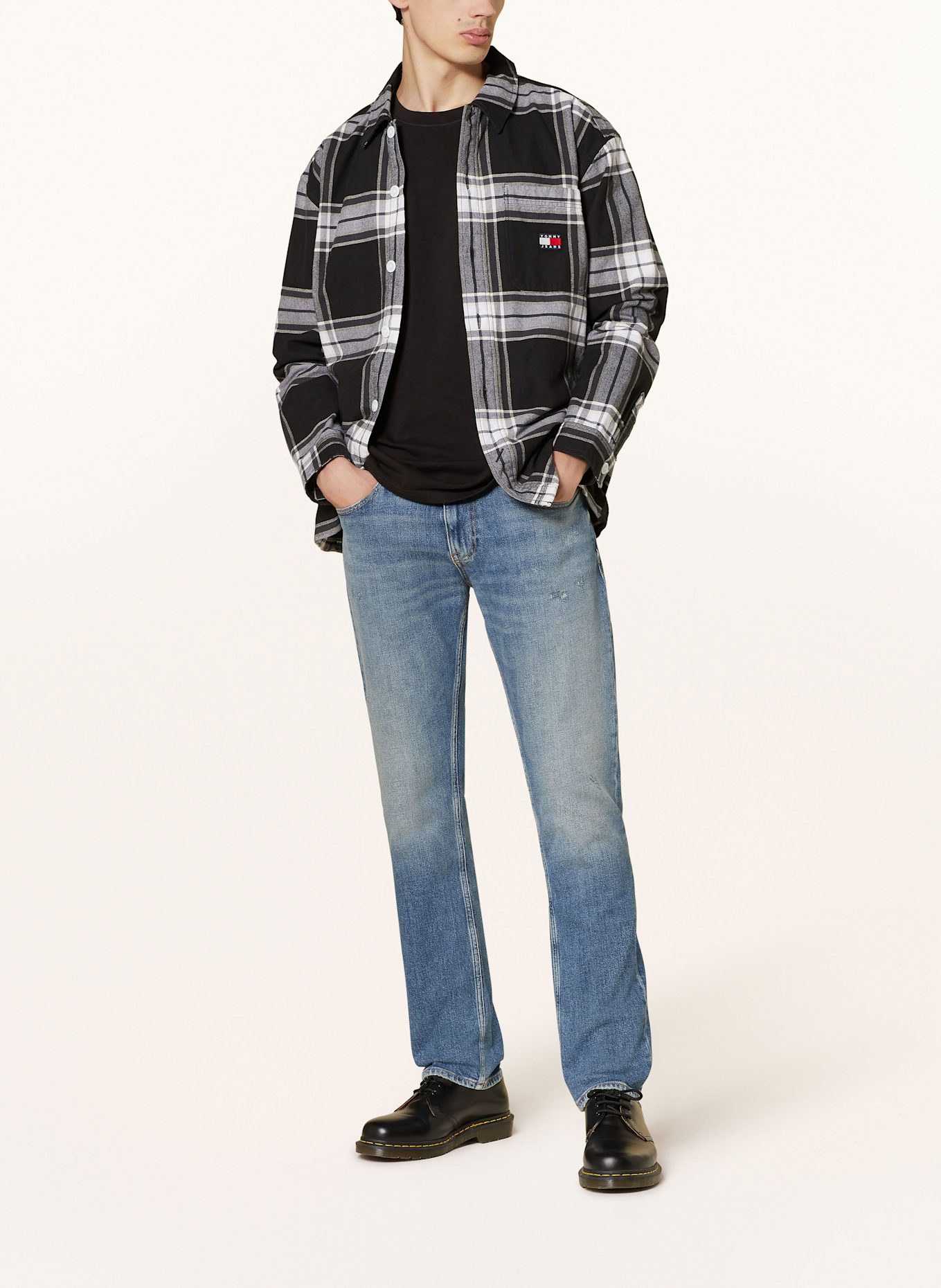 TOMMY JEANS Jeans SCANTON Slim Fit: 1A5 Denim Medium