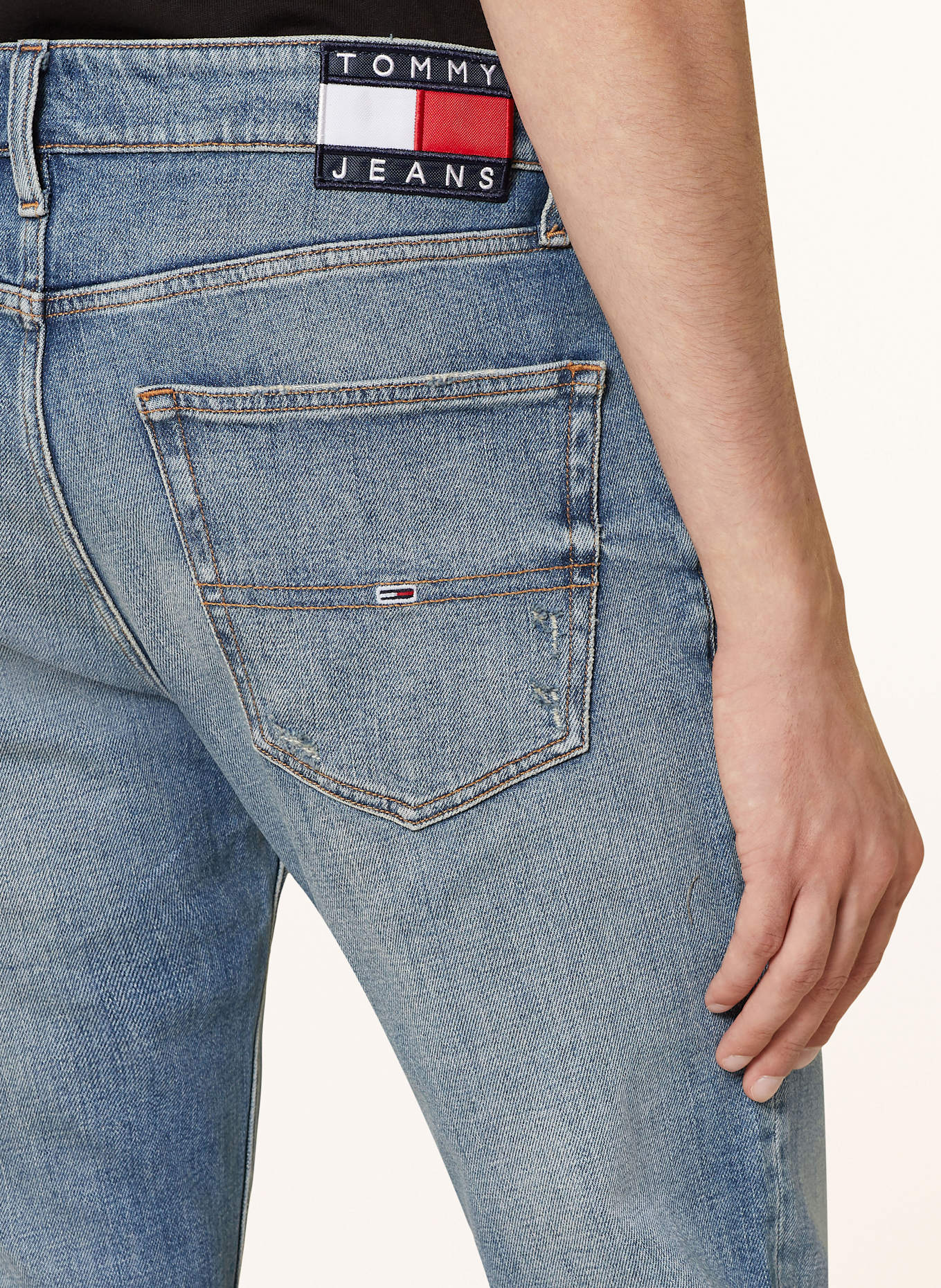 TOMMY JEANS Jeans SCANTON Slim Fit: 1A5 Denim Medium