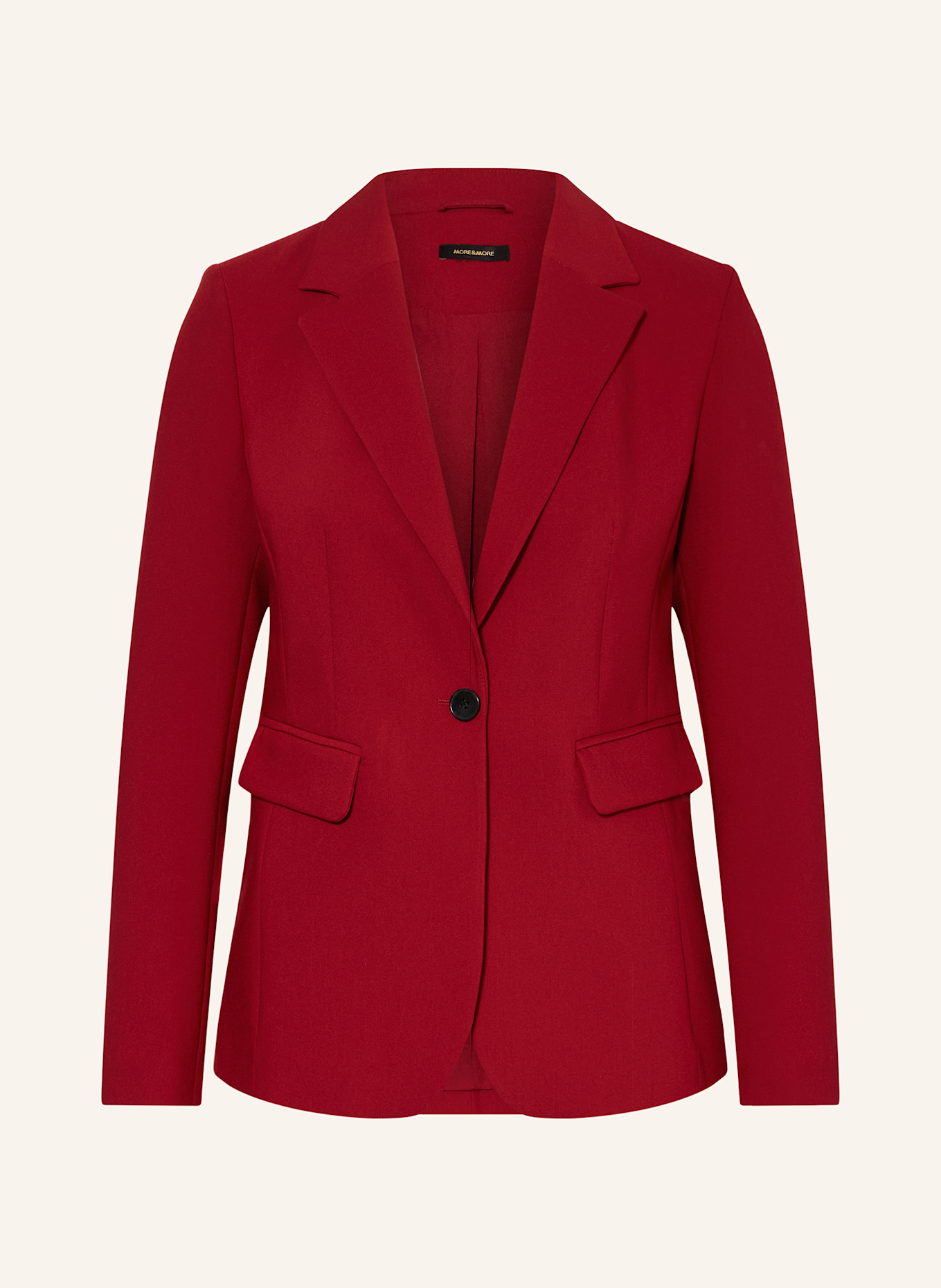 MORE & MORE Blazer: DARK RED