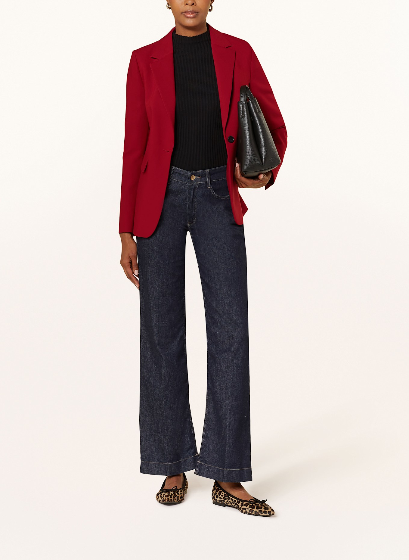 MORE & MORE Blazer: DARK RED