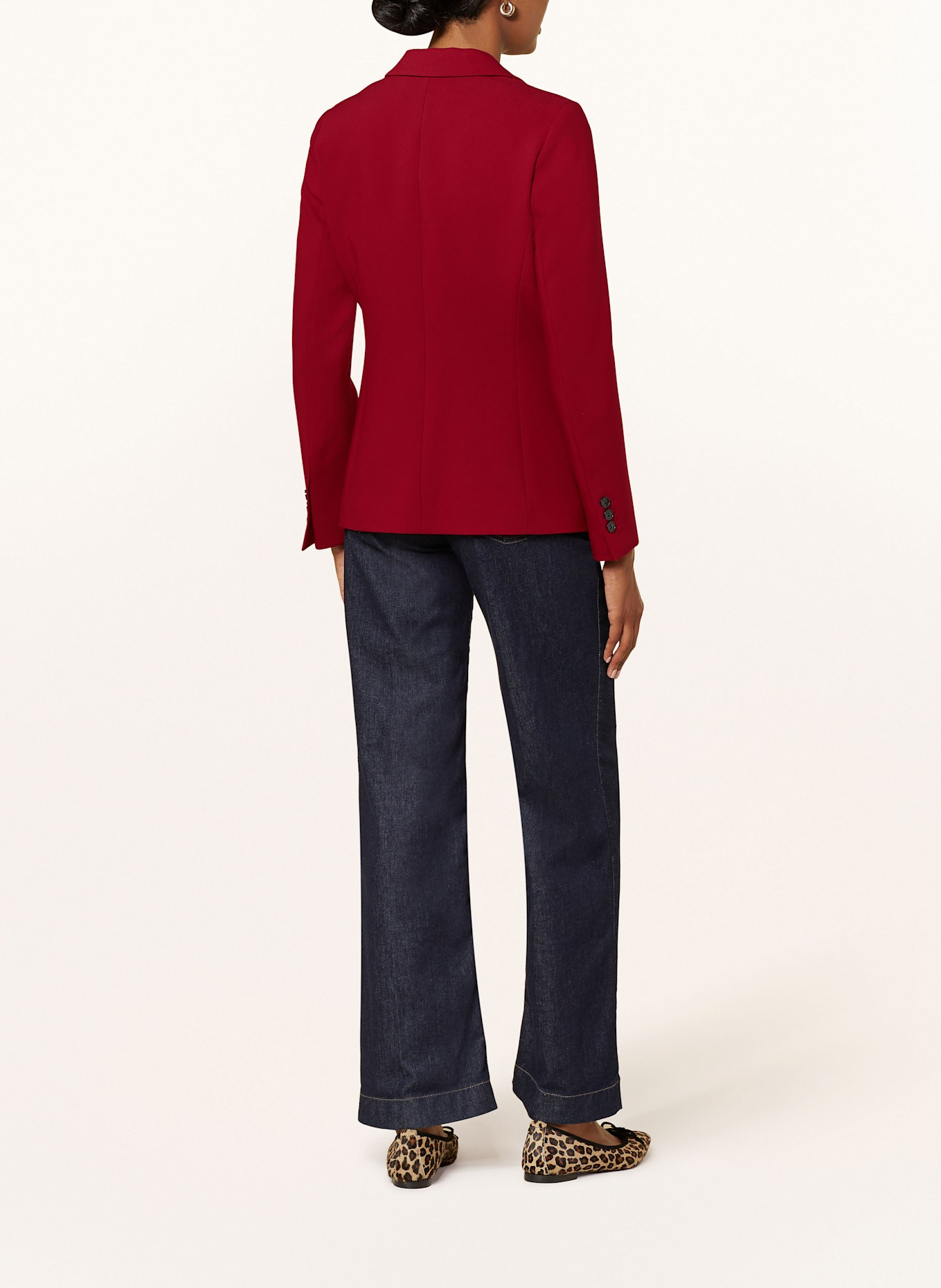 MORE & MORE Blazer: DARK RED