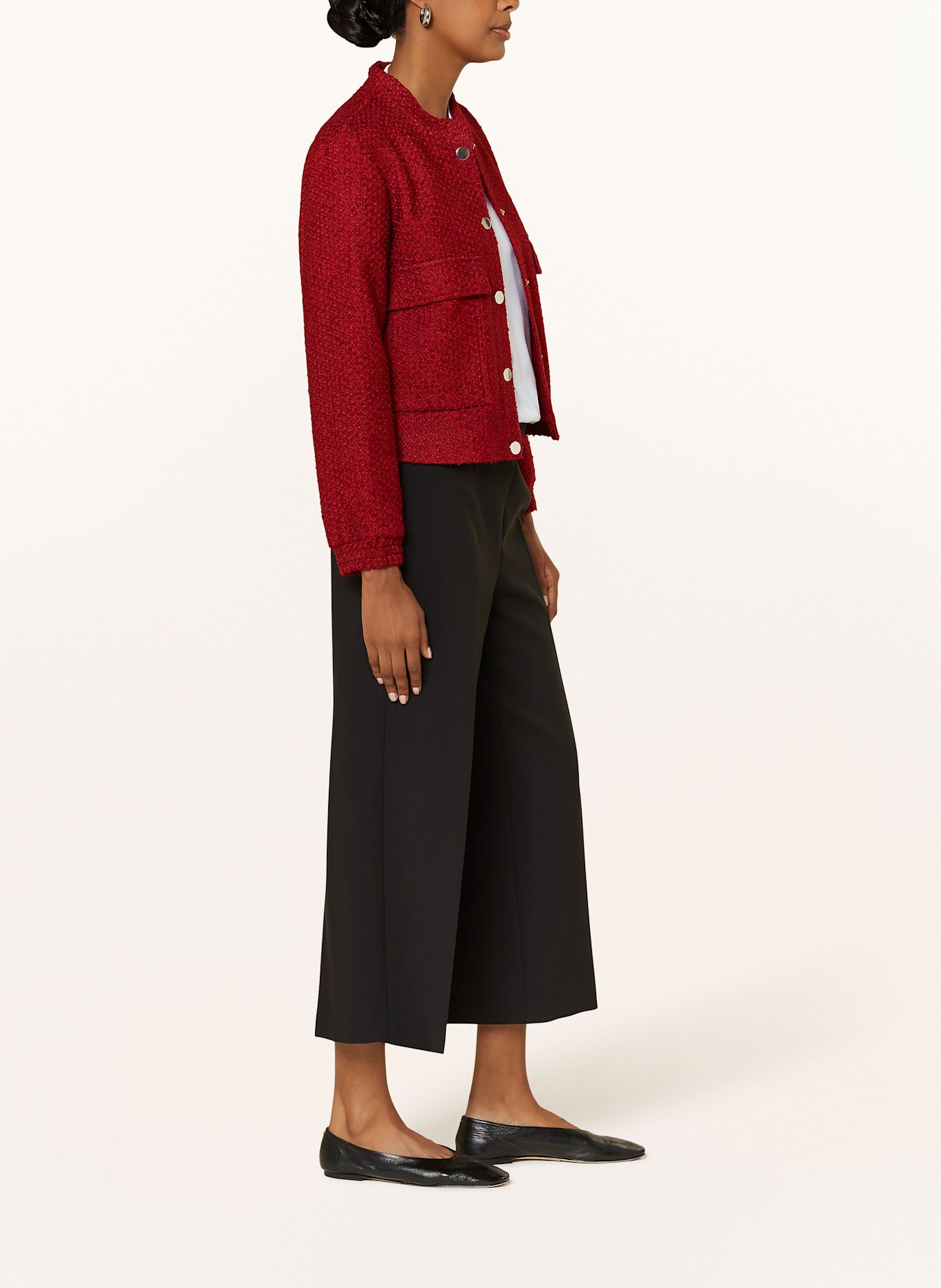 MORE & MORE Culotte: SCHWARZ