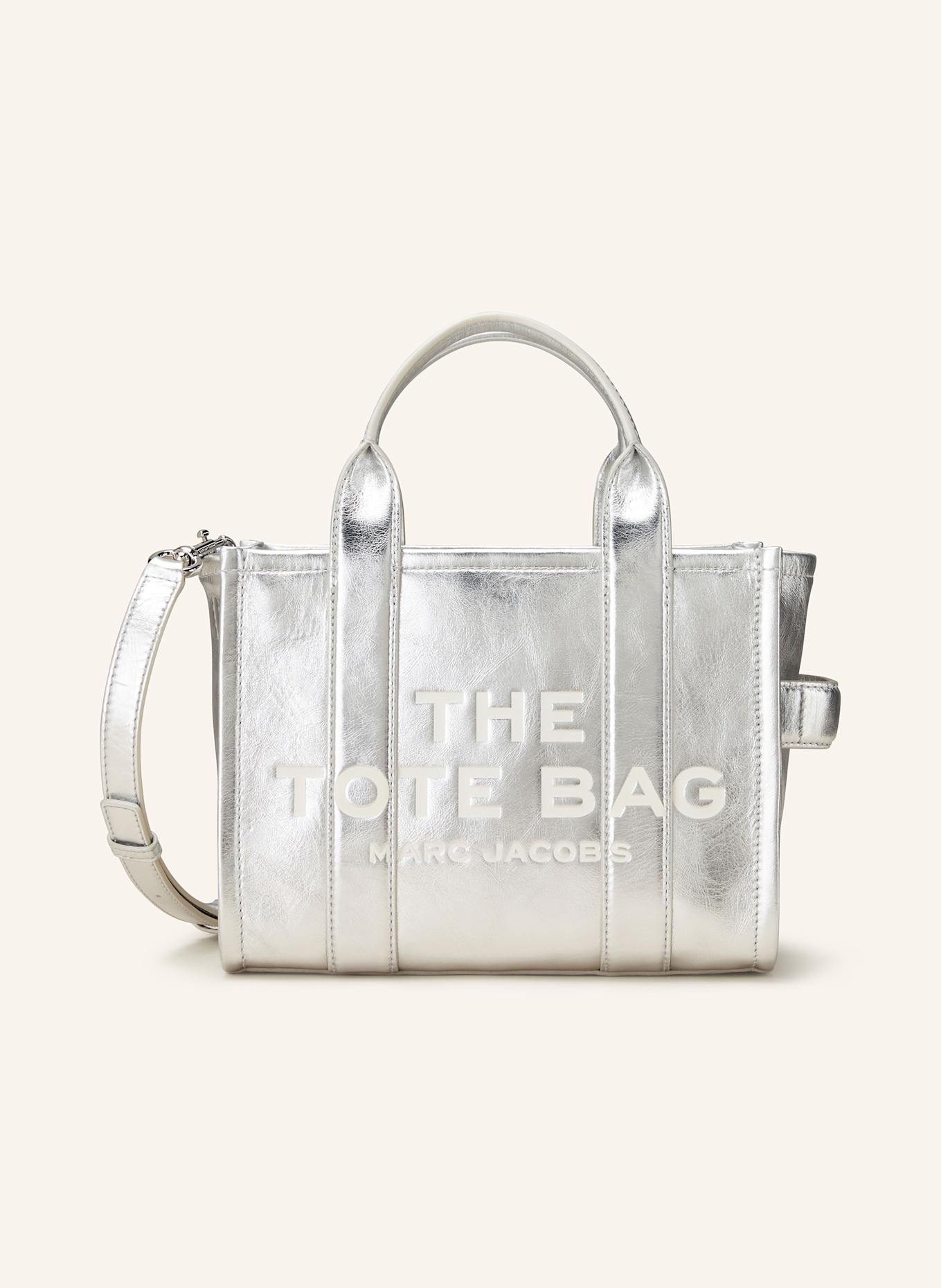 MARC JACOBS Handbag THE SMALL TOTE BAG, Color: SILVER (Image 1)