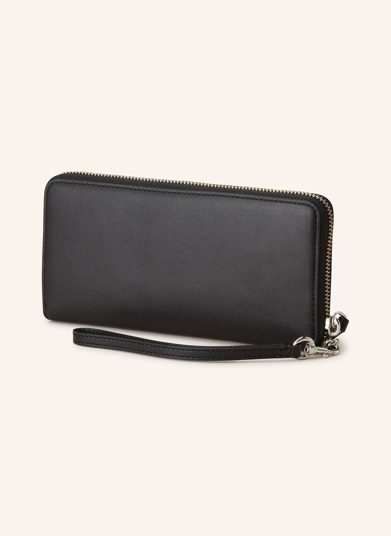 MARC JACOBS Geldborse THE CONTINENTAL WALLET in schwarz