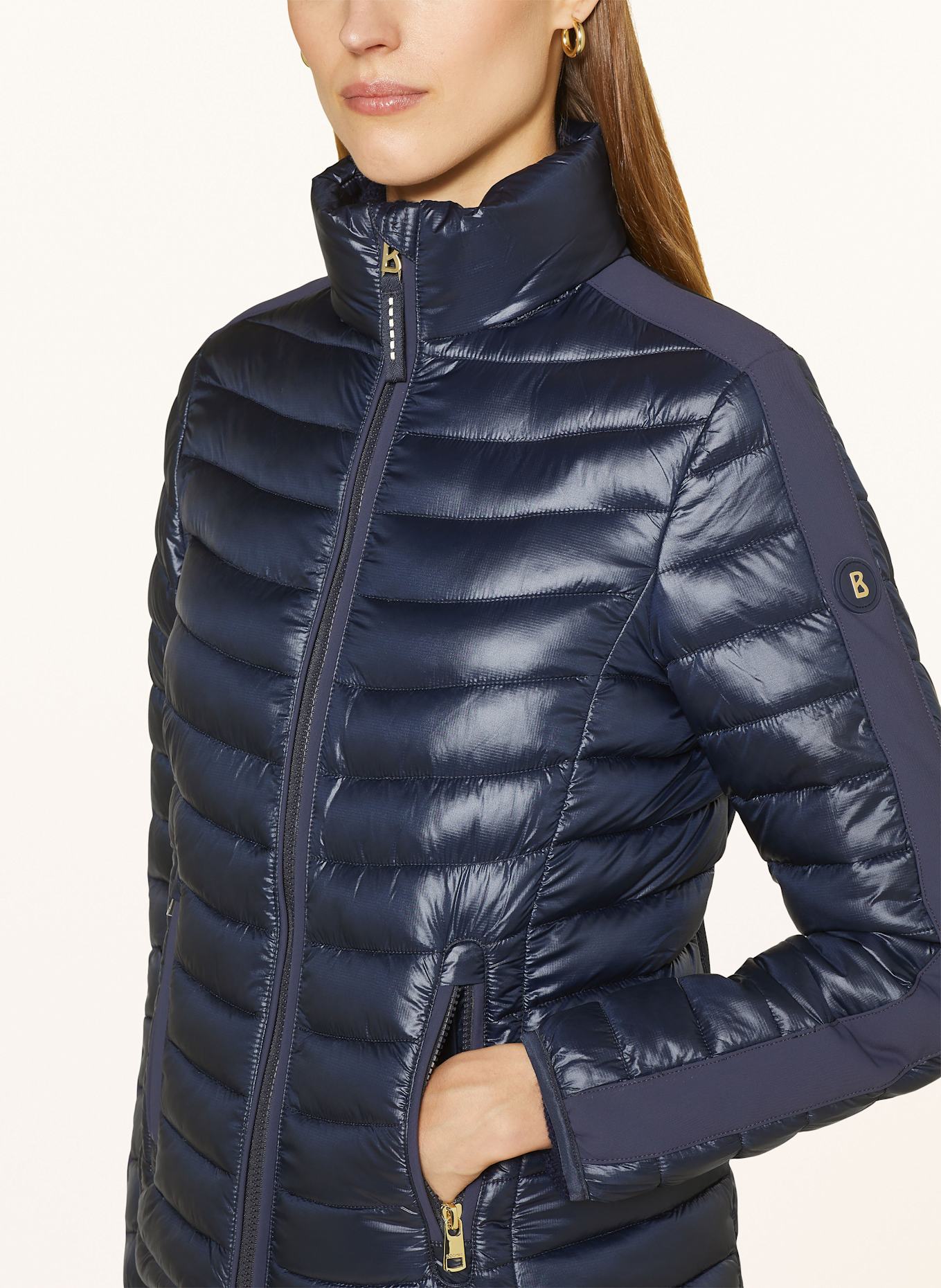 BOGNER ANA hybrid quilted jacket, Color: DARK BLUE (Image 6)